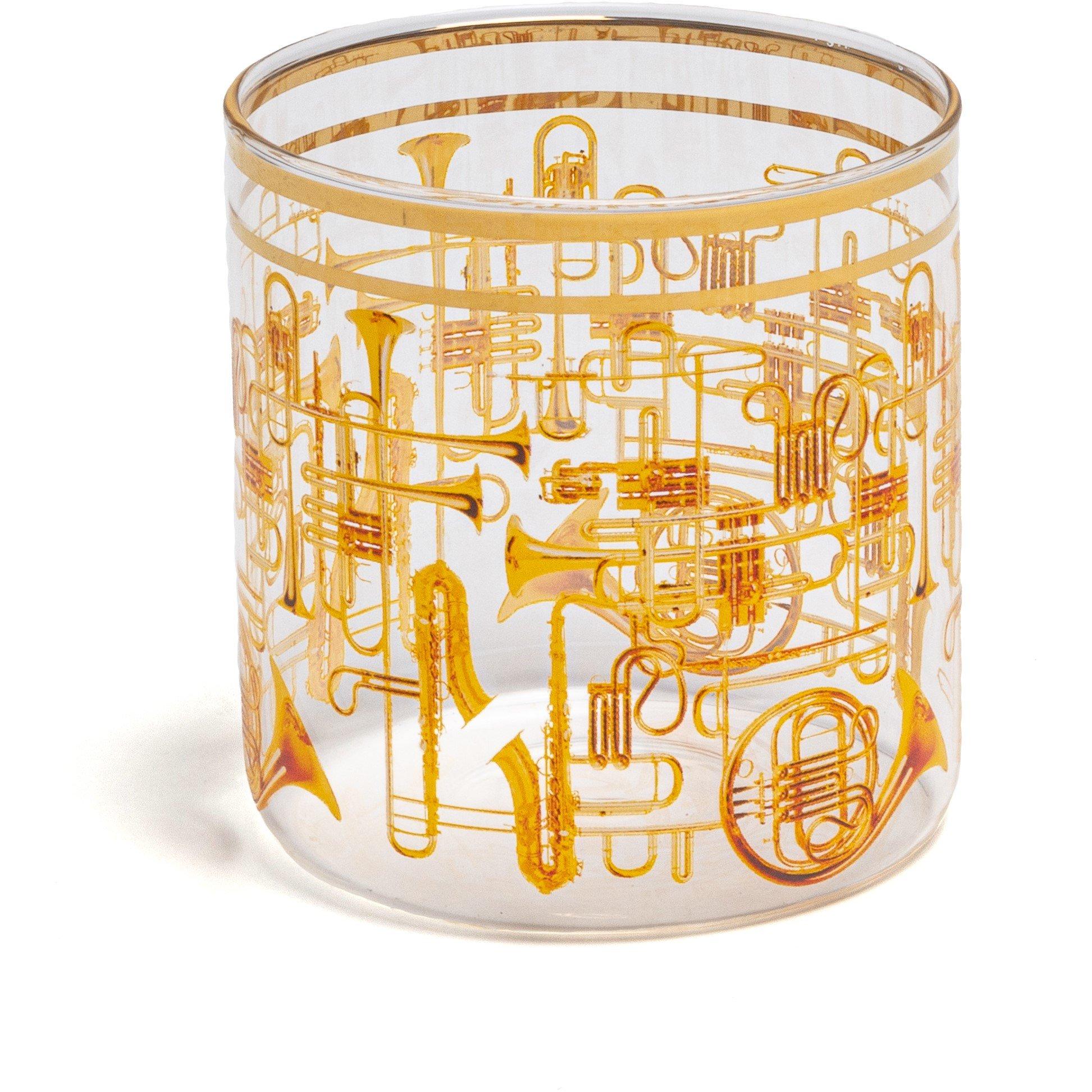 Seletti Wears Toiletpaper  Toiletpaper Water Glass - Trumpets