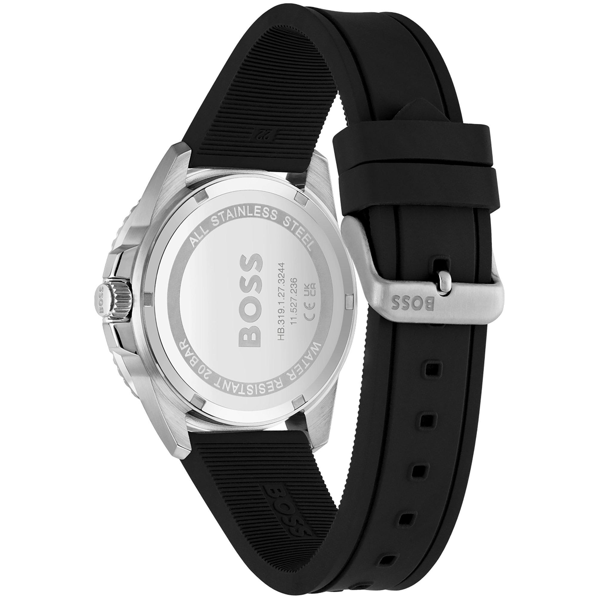 Black/Black - Boss - Mens Ace Watch Water Resistance - 2