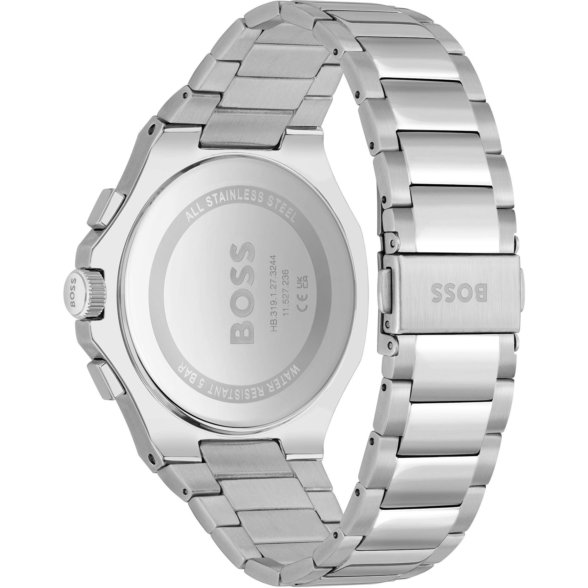 Silver/Silver - Boss - Men's BssJwl Taper Chronograph Watch - 2