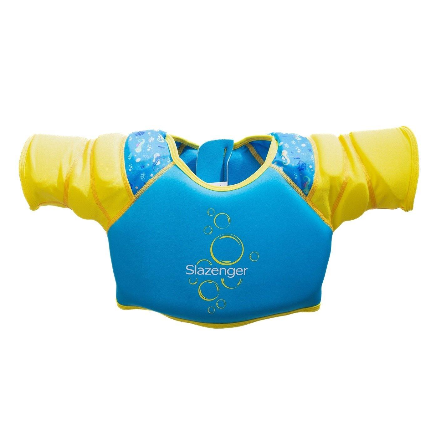 Azul/Amarelo - Slazenger - Float Vest Childrens - 1