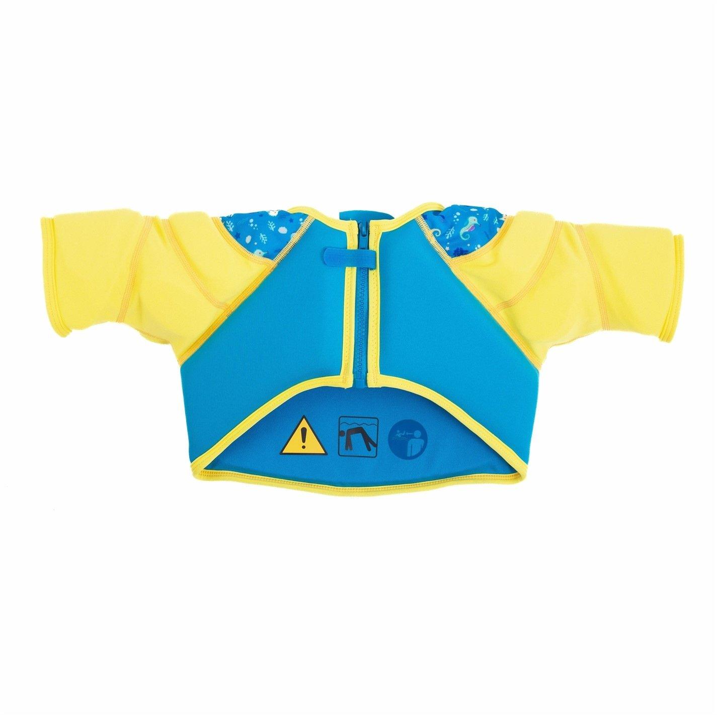 Blå/Gul - Slazenger - Float Vest Childrens - 2