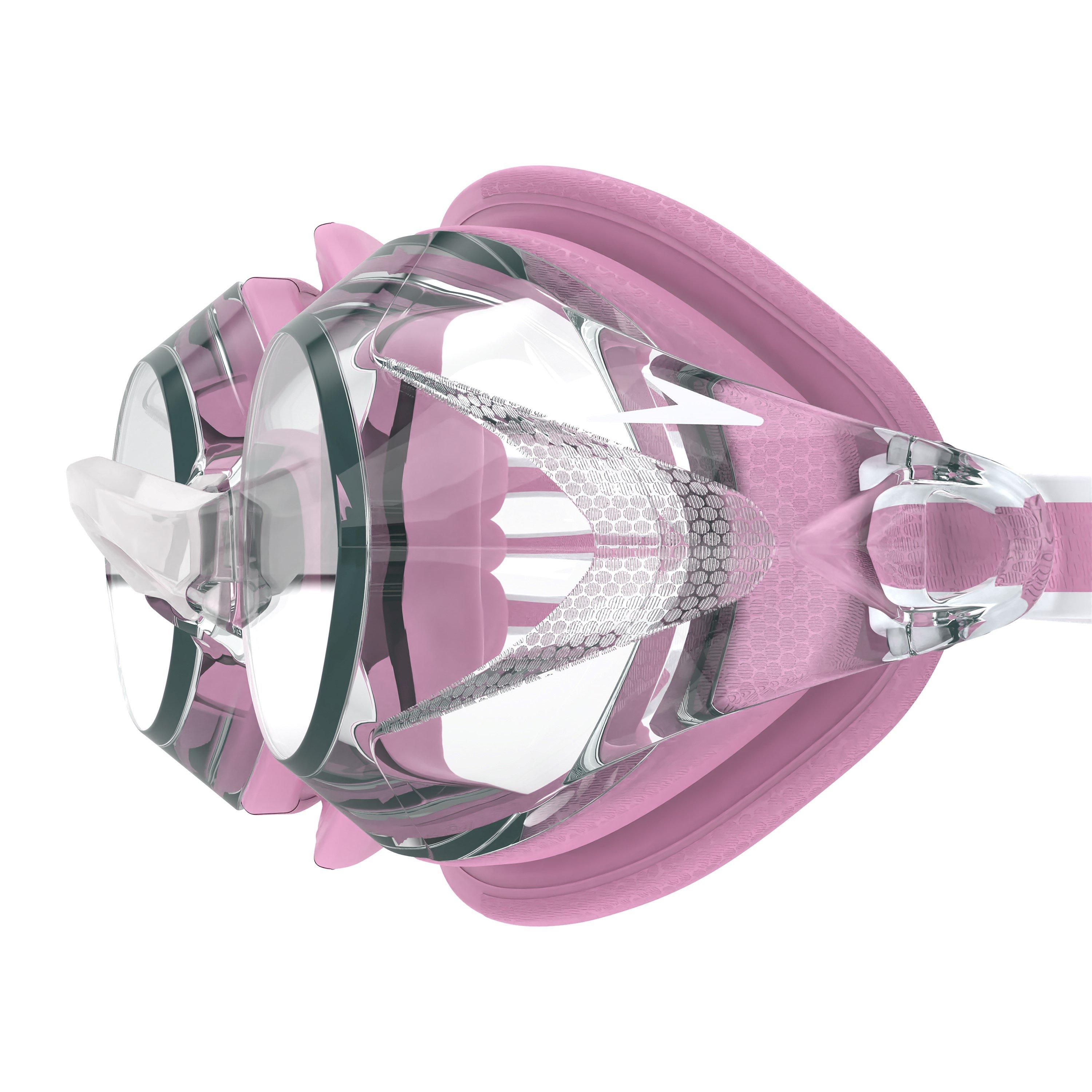 Pink/Clear - Speedo - Womens Vanquisher 3.0 - 4