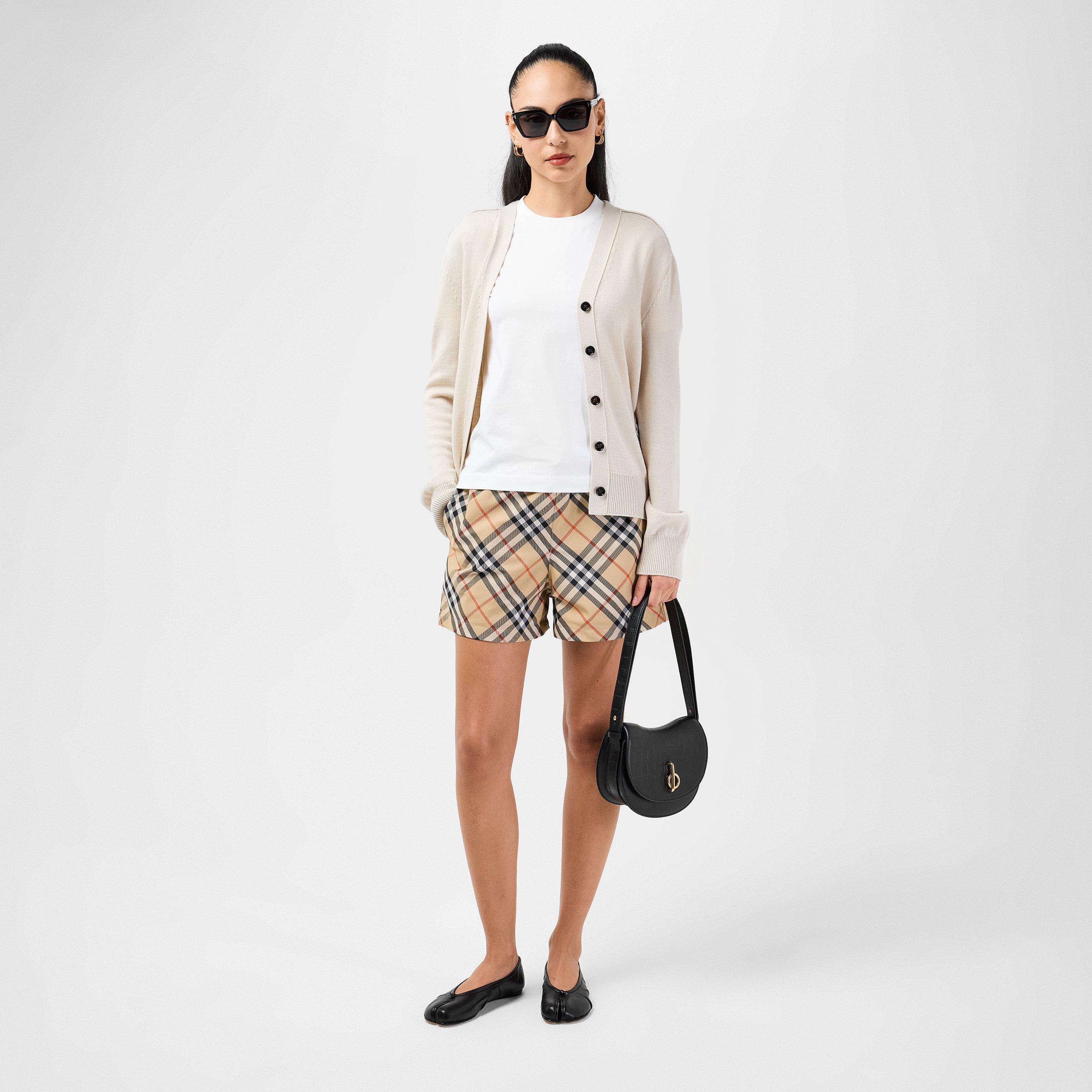 Black - Burberry - Small Rocking Horse Shoulder Bag - 6