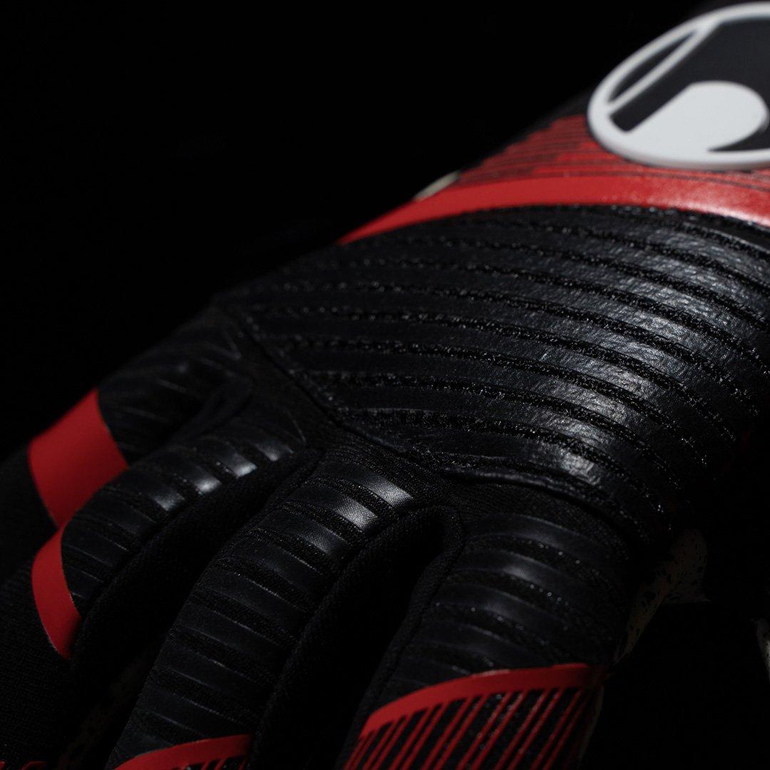 Black/Red/White - Uhlsport - PowerLine Supergrip+ - 4