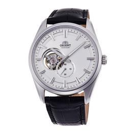 Orient Orient Contemporary Semi Skeleton Leather Strap Automatic Dress Watch