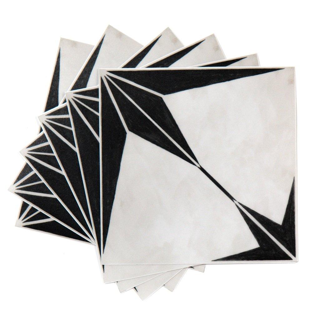 Black - Quadrostyle - Premium Wall & Tile Stickers Astra Black - 2