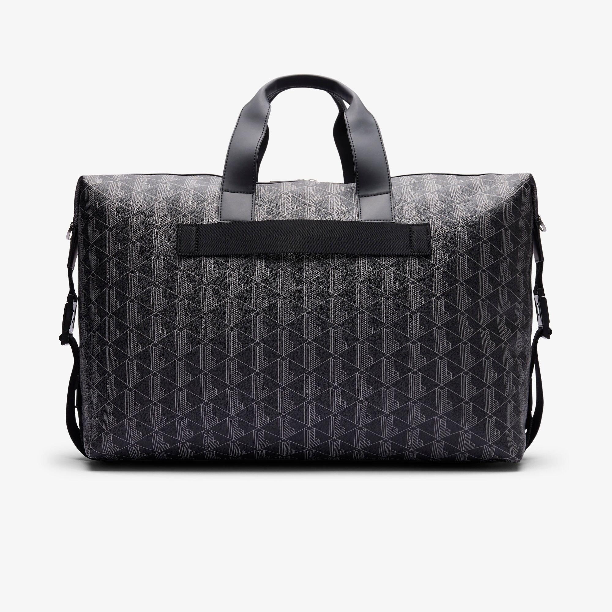 Lacoste white duffle bag sales