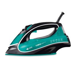 Tower Ceraglide One Temp Steam Iron 3100W Black and Teal
