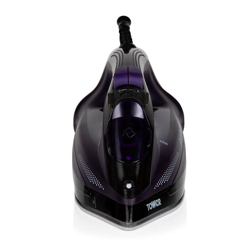 Purple - Tower - 2600W Steam Iron - 12