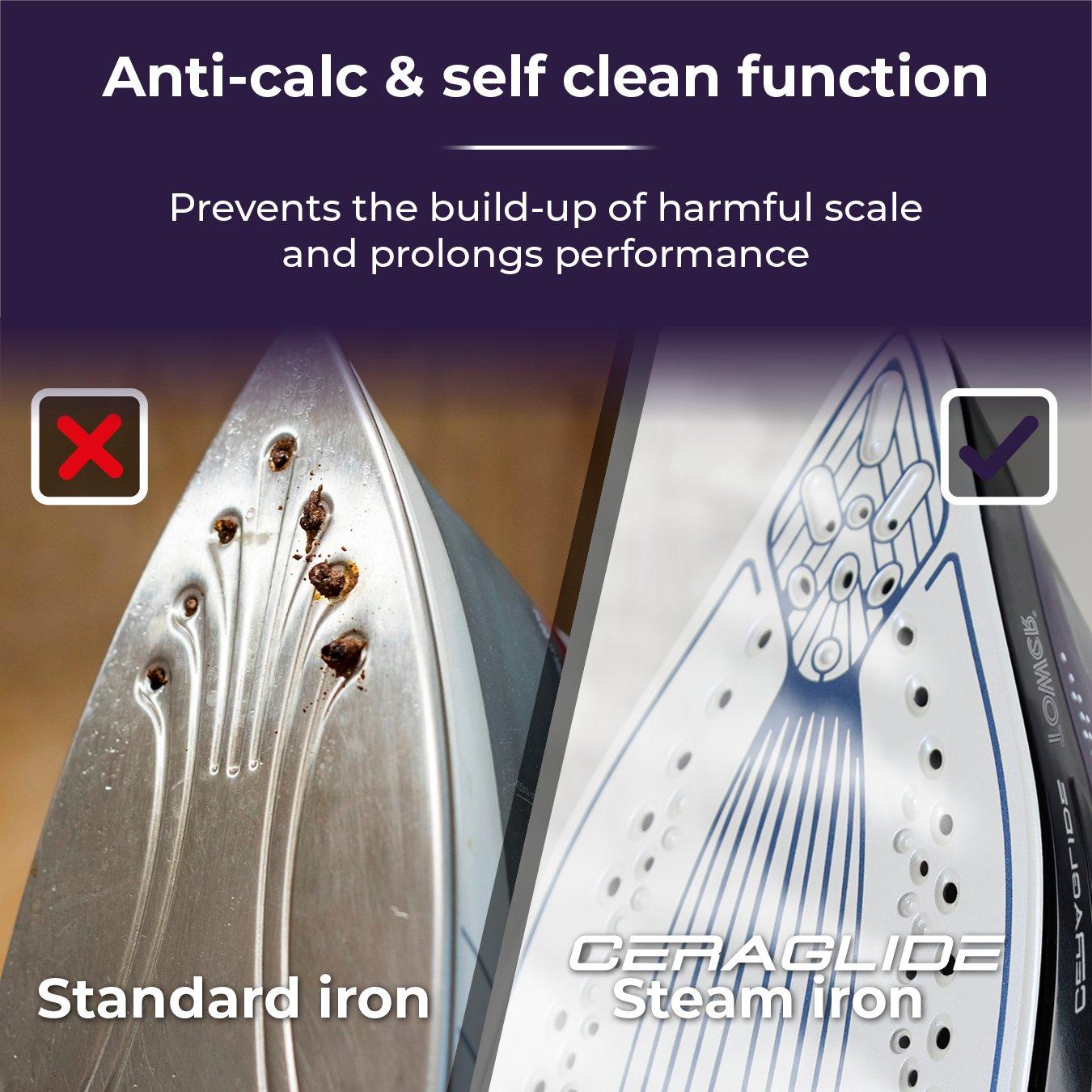 Purple - Tower - 2600W Steam Iron - 7