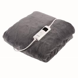 Carmen Fleece Luxury Electric Heated Throw and Over Blank