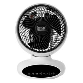 Black and Decker 9 Inch Circulatory Desk Fan White