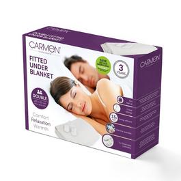 Carmen Double Fitted Electric Blanket 193x137 with 40cm S
