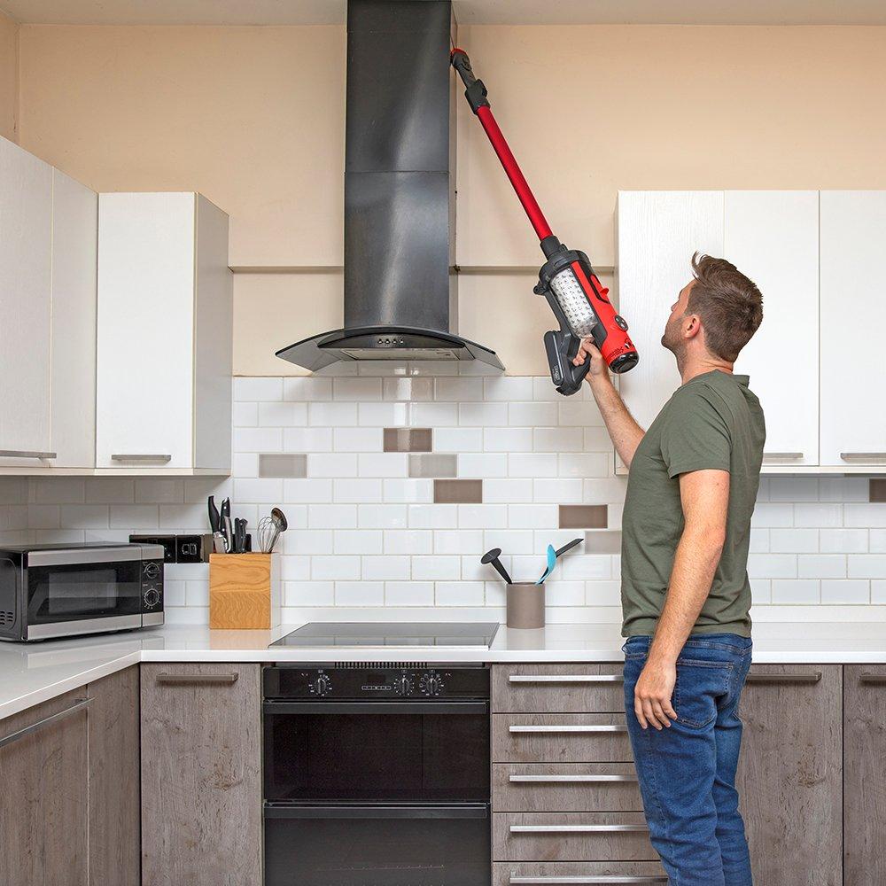 Red - Numatic - Henry Quick Cordless V16 Vacuum Cleaner - 4