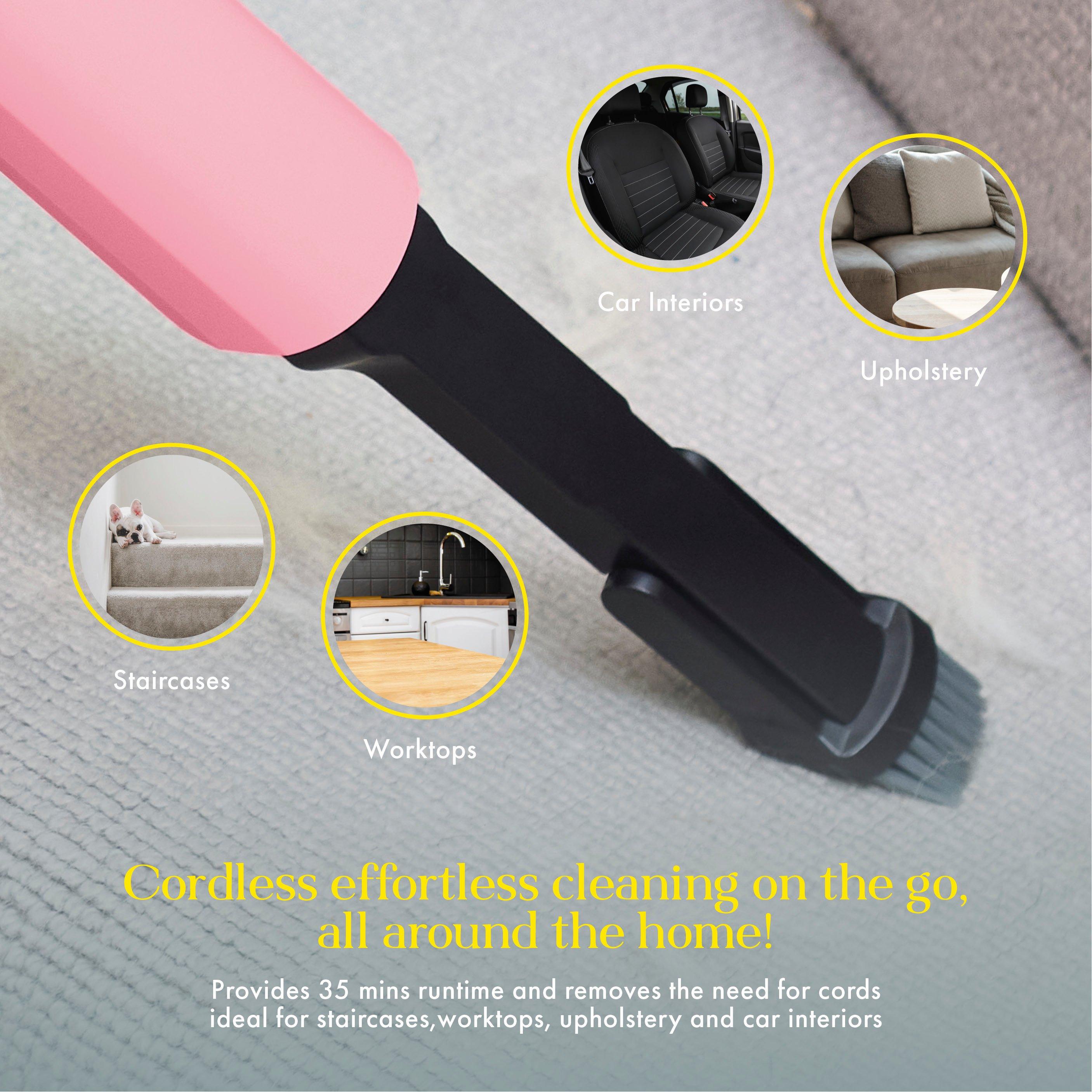 Pink - Swan - Lynsey Queen of Clean 14.8V BLDC Cordless Handheld - 4