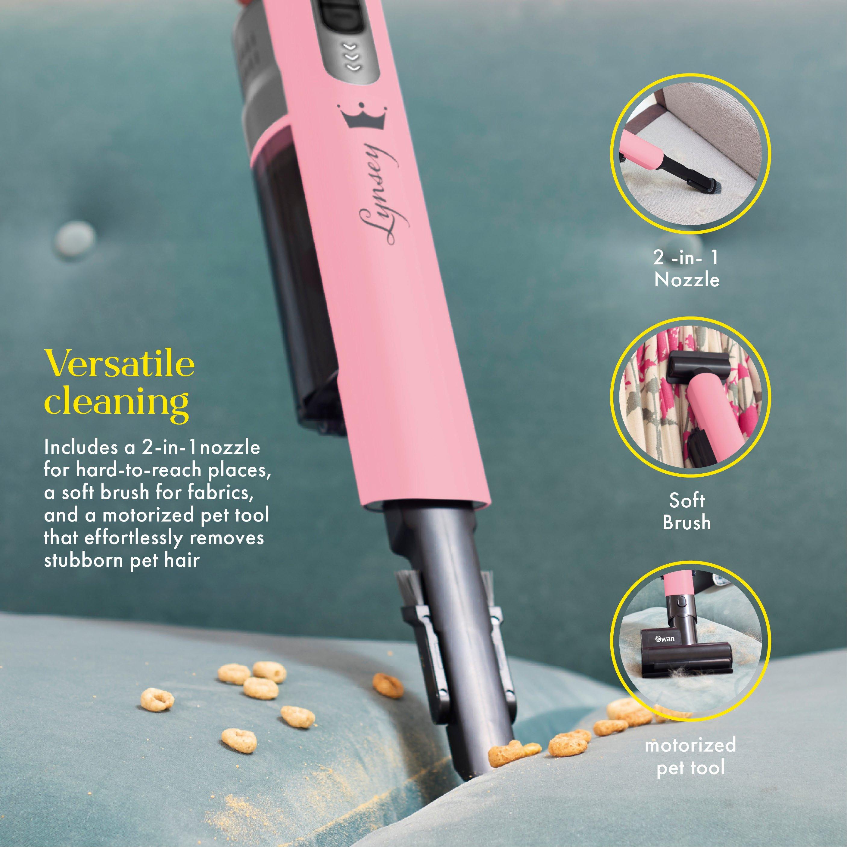 Pink - Swan - Lynsey Queen of Clean 14.8V BLDC Cordless Handheld - 7