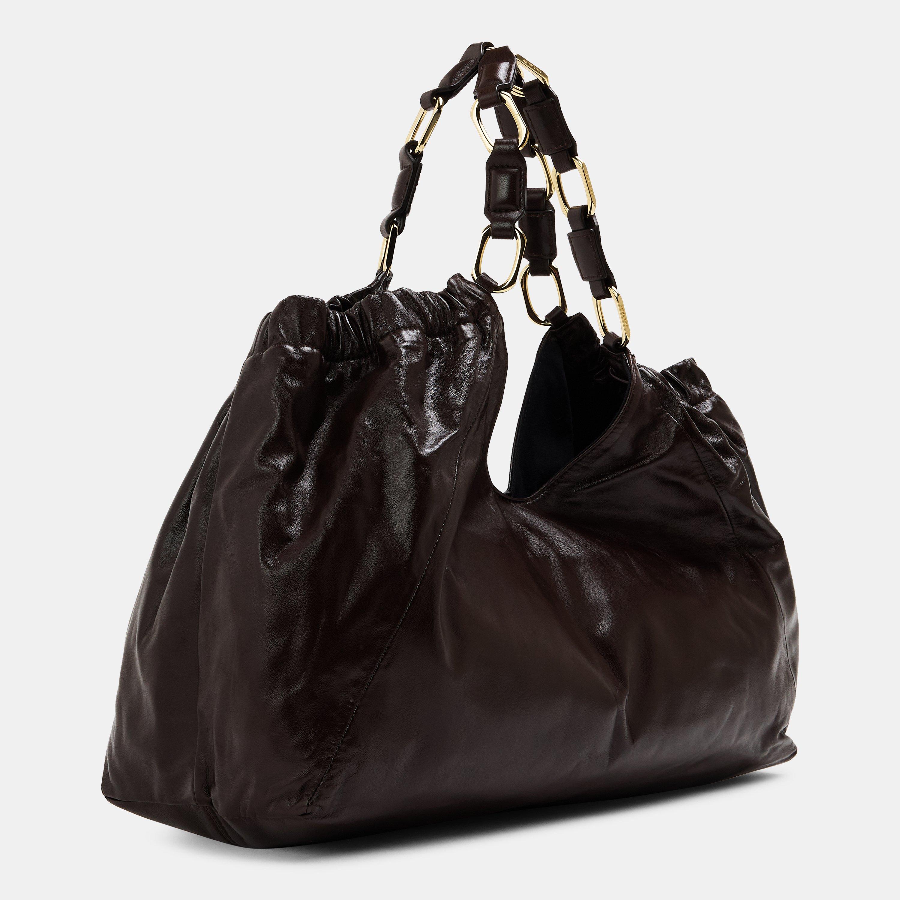 Dark Brown - Anine Bing - Women's Kate Tote Bag - 2
