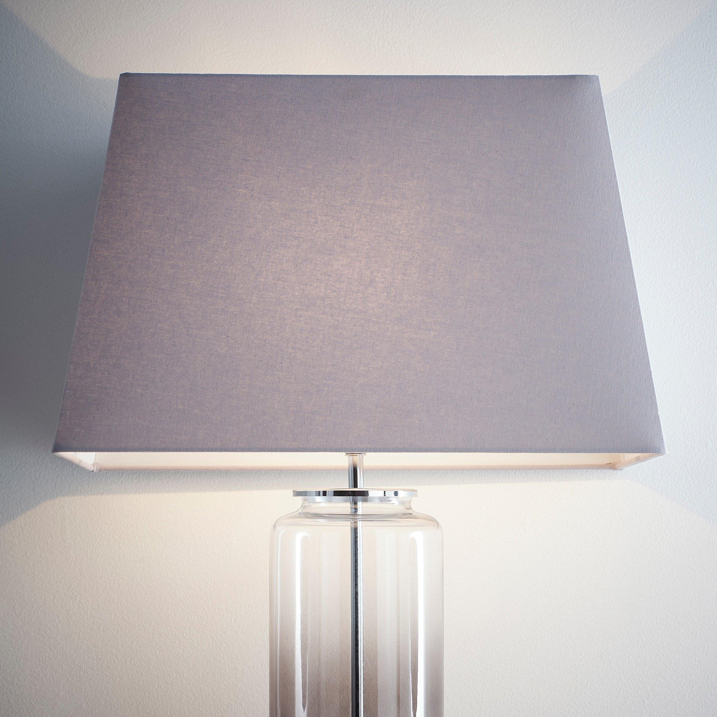 Grey - K Living - Modern Grey Rectangle Light Shade for Ceiling - 2