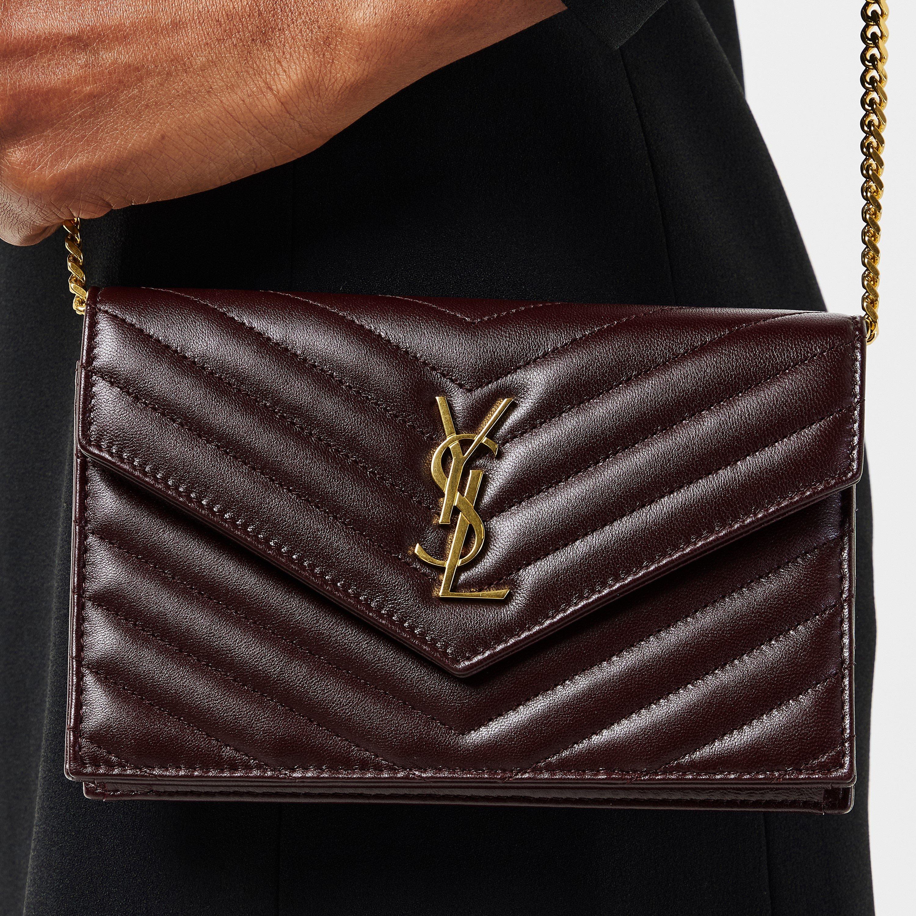Hot Wine - Saint Laurent - Women's Wallet On Chain - 3