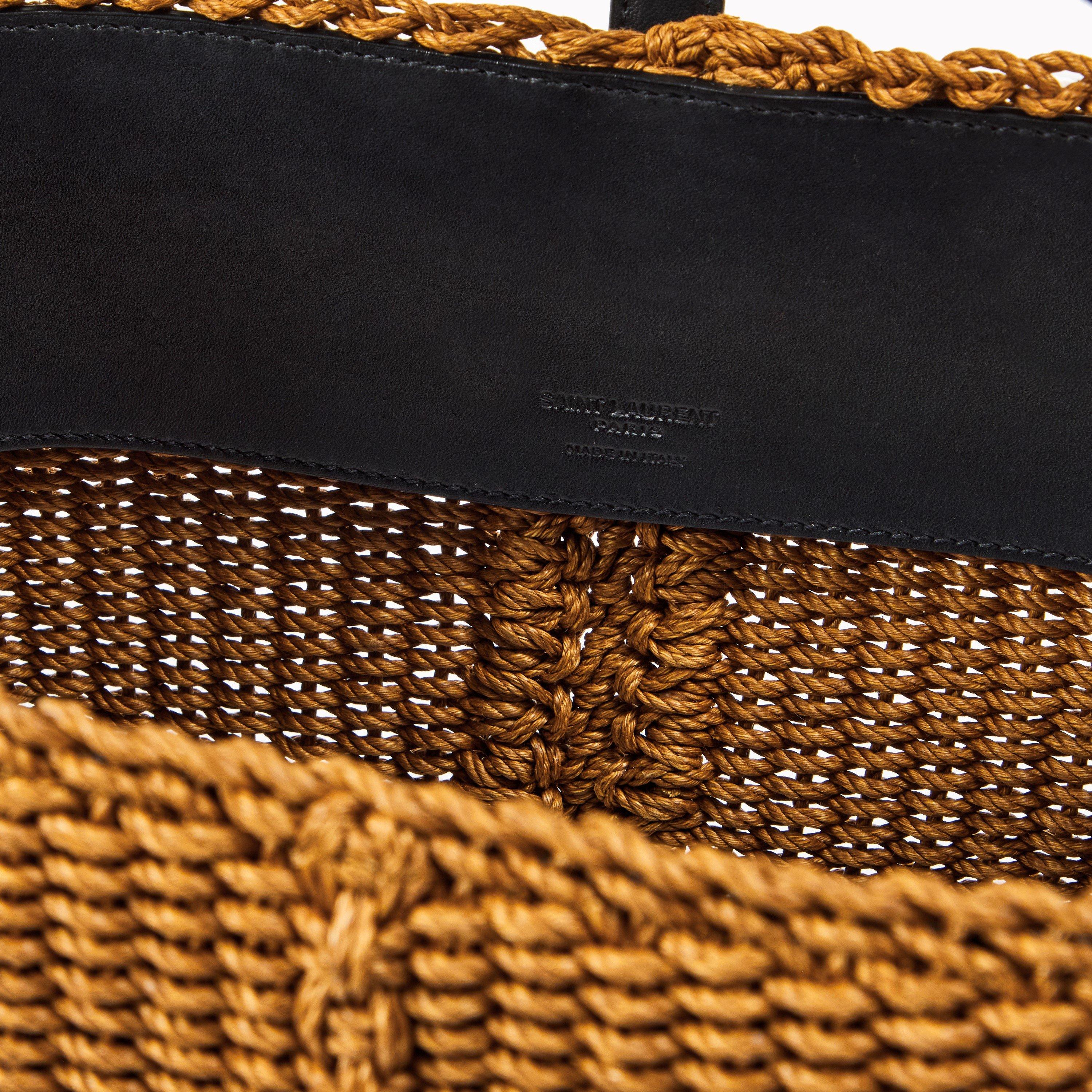 Natural Brown - Saint Laurent - Women's Raffia Bucket Bags - 5