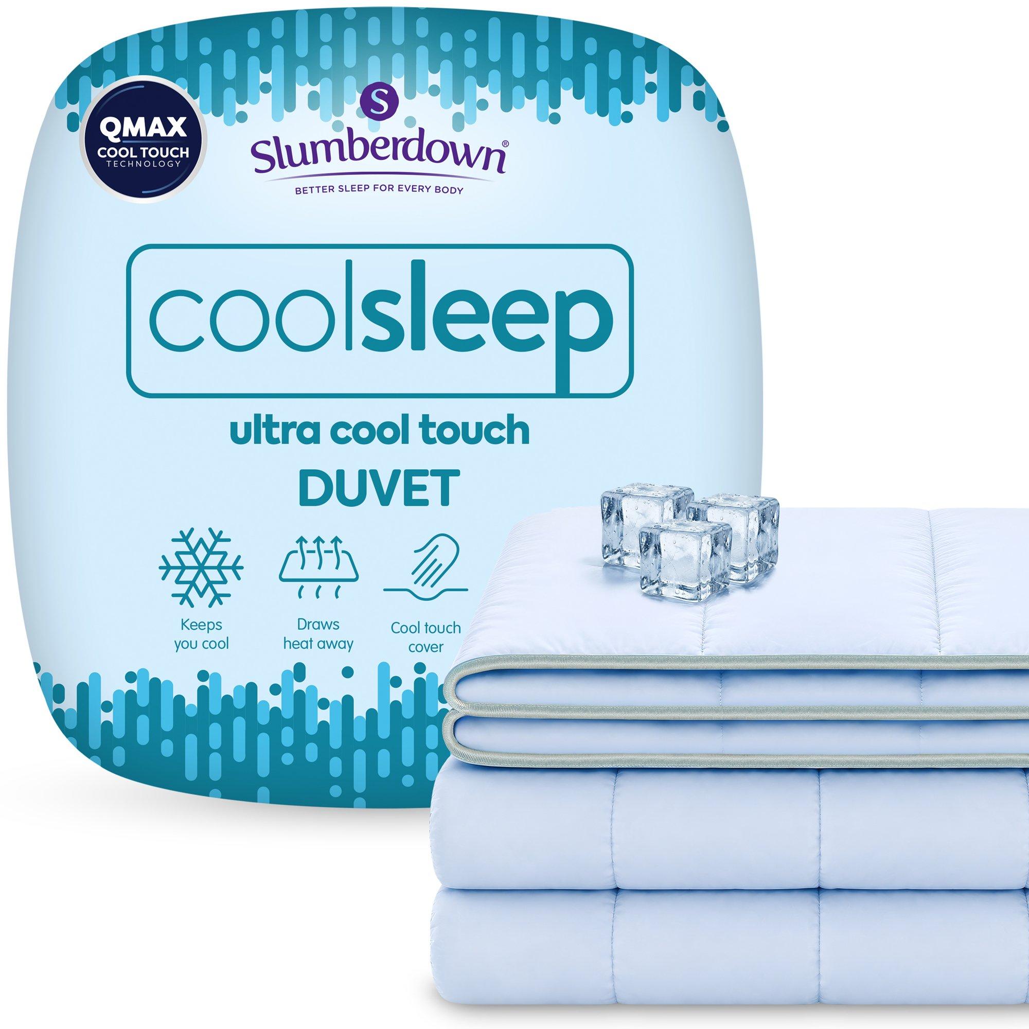 Blue - Slumberdown - Ultracool Nylon Summer Duvet - 1