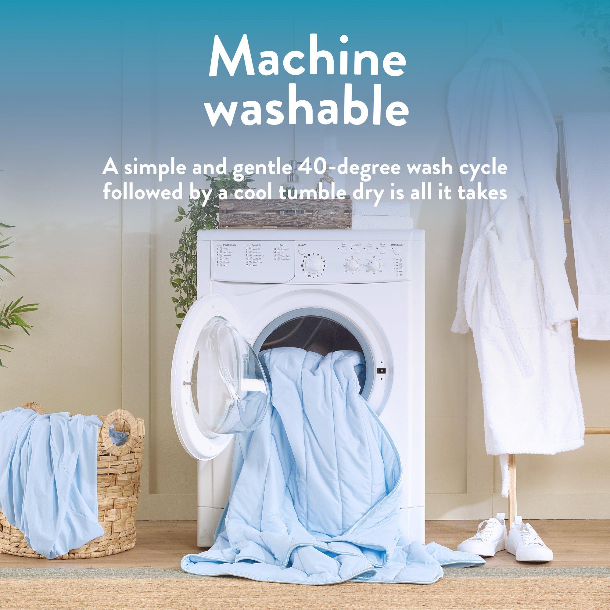 Blue - Slumberdown - Ultracool Nylon Summer Duvet - 7