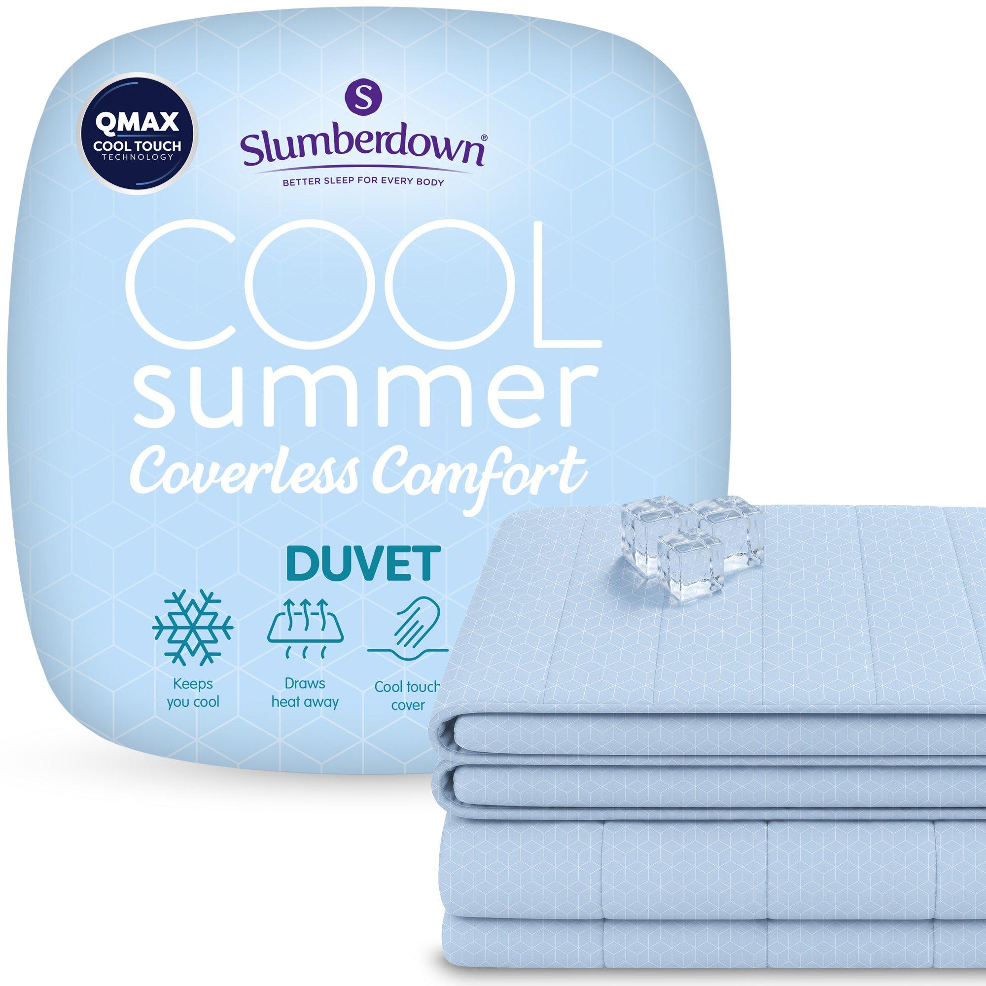Blue - Slumberdown - Cool Summer PCM Duvet - 1