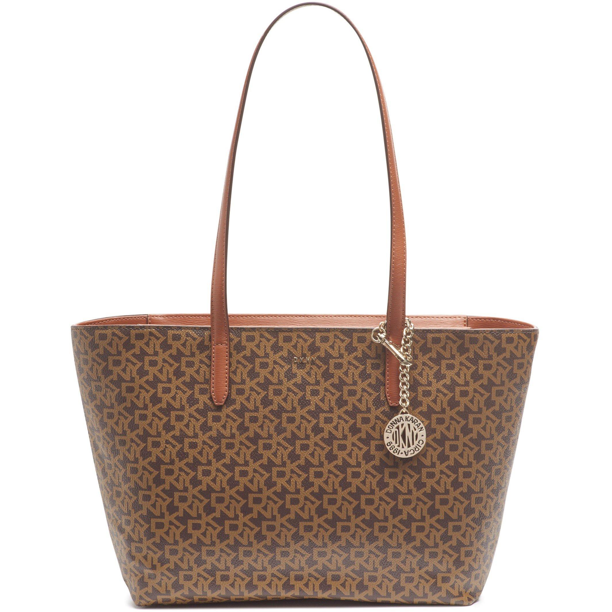 Mocha/Crml - DKNY - Bryant Zip Tote Bag - 1