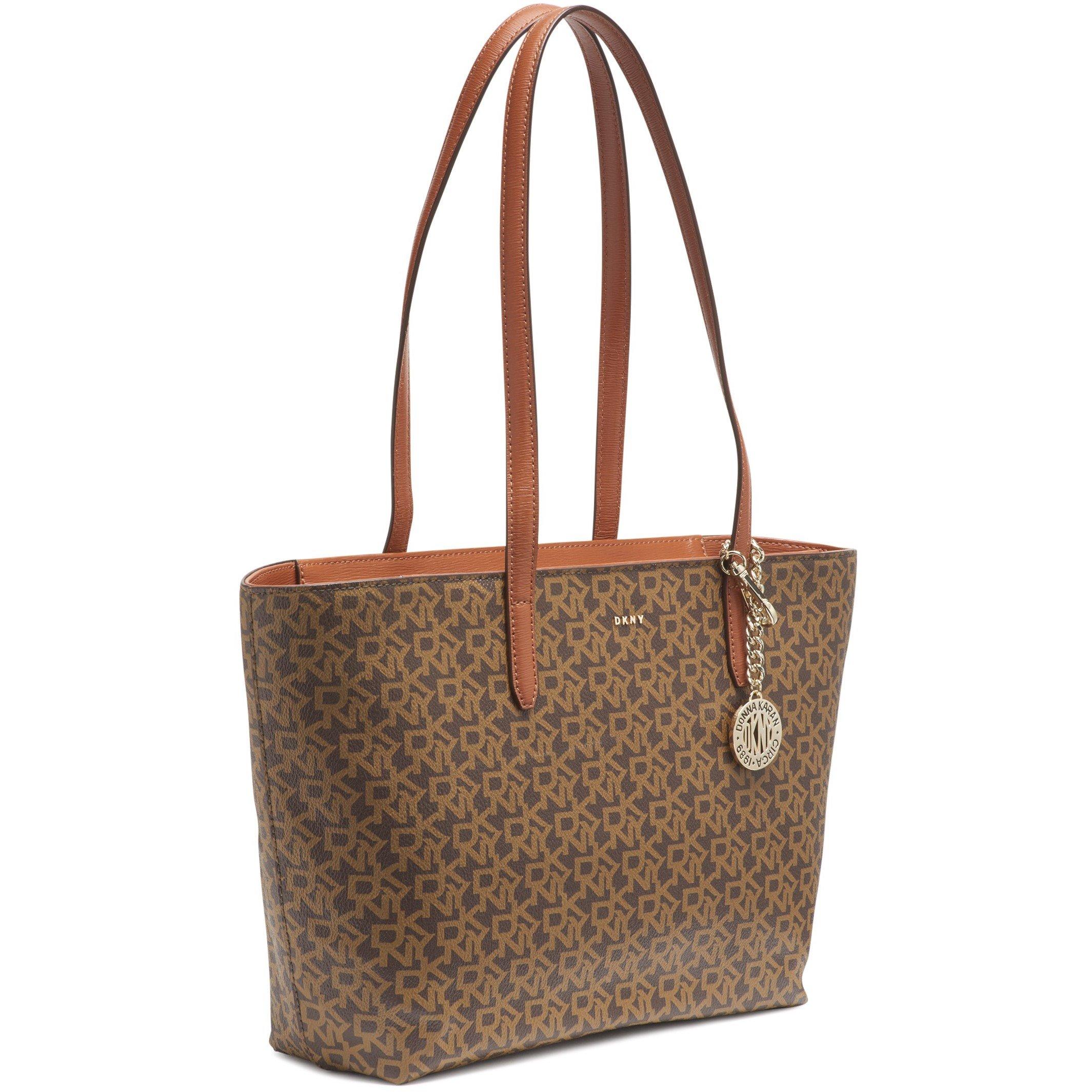 Mocha/Crml - DKNY - Bryant Zip Tote Bag - 3