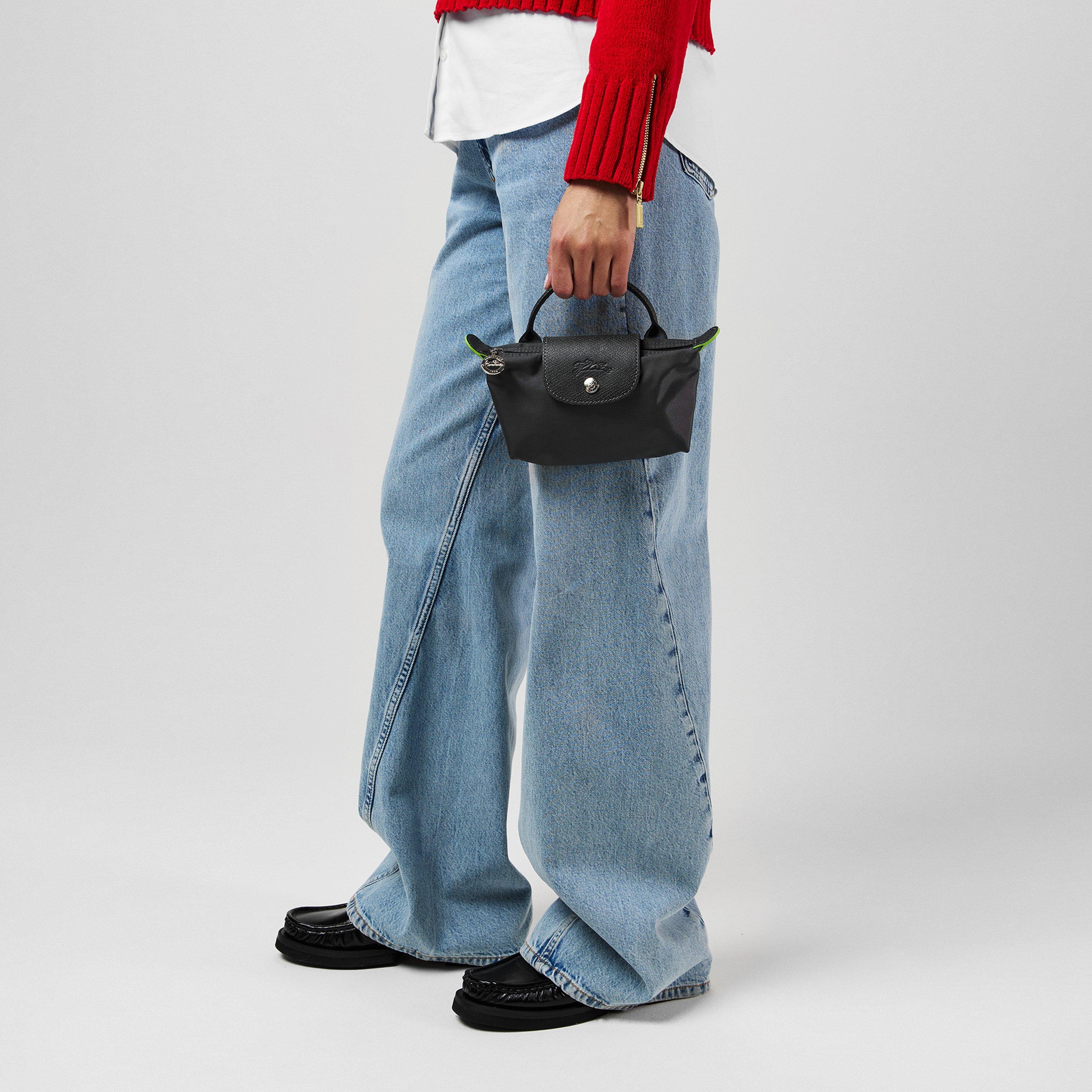 Graphite - Longchamp - Womens Le Pliage Pouch - 2