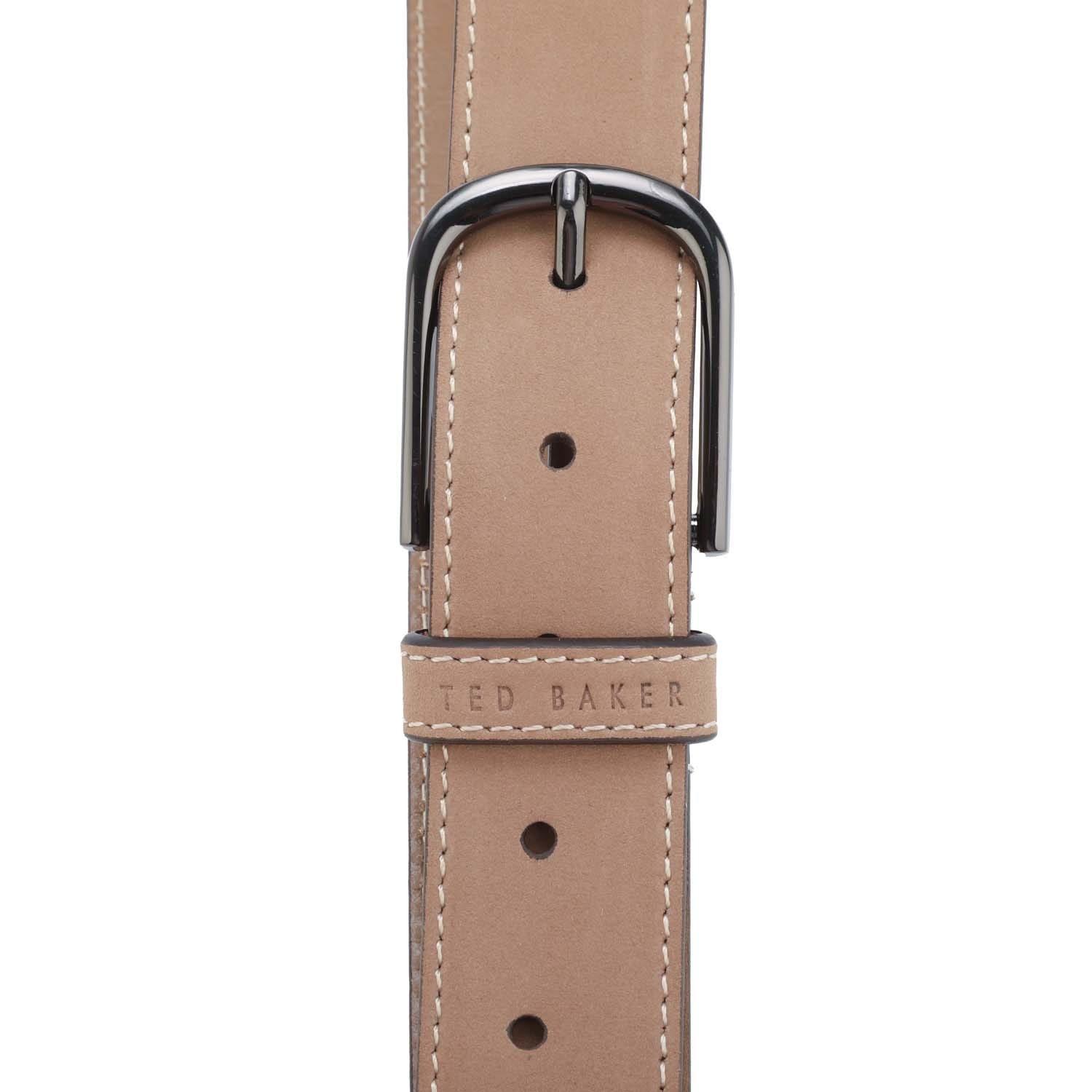 Brown - Ted Baker - Grisham Leather Belt - 4