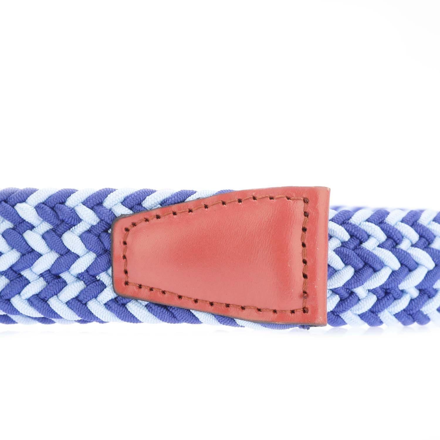 Blue - Ted Baker - Callen Woven Elastic Belt - 3