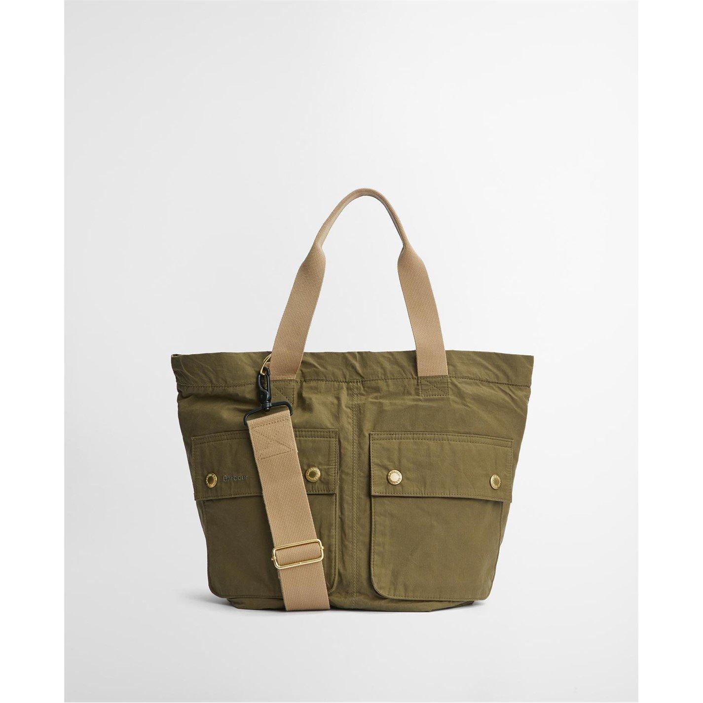 Dusky Green - Barbour - Transport Carry-All Tote Bag - 4