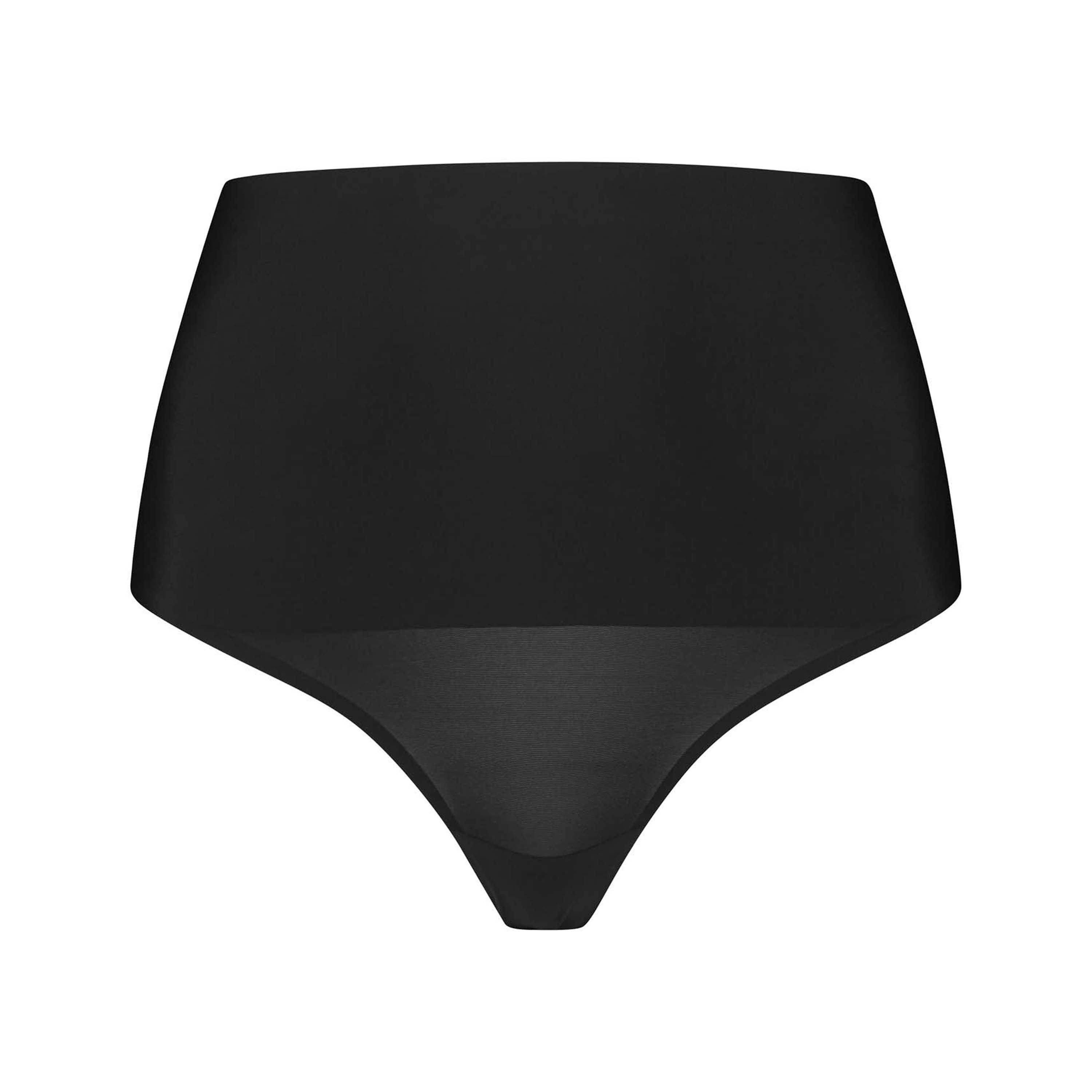 Sort - Bye Bra - Super Waist Control Shapewear Thong - 3