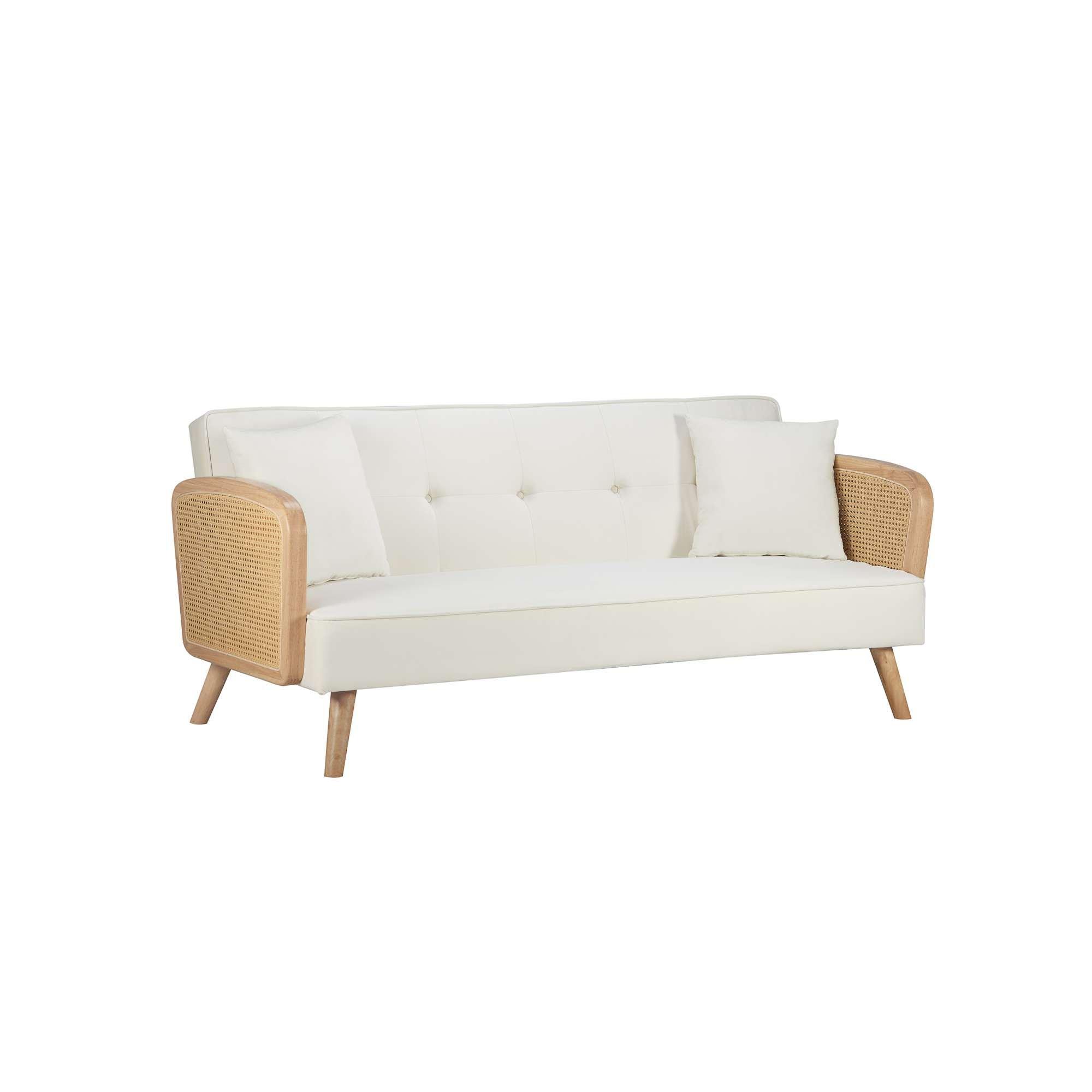 White & Oak - Birlea - Mila Sofa Bed - 11