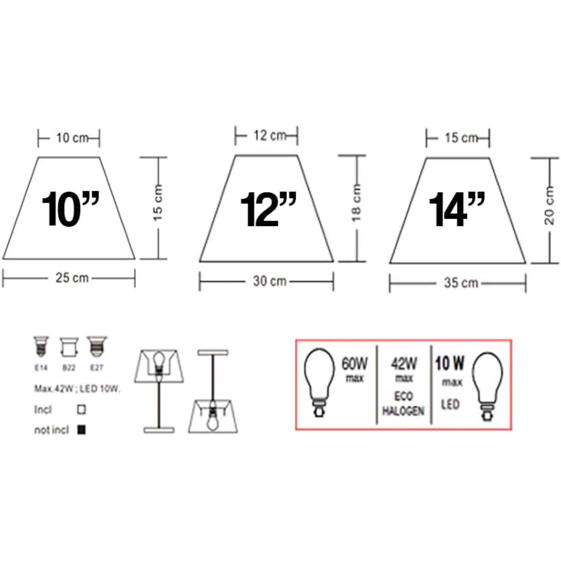 Grey - K Living - Traditional Grey Cotton Coolie Lampshade - 3