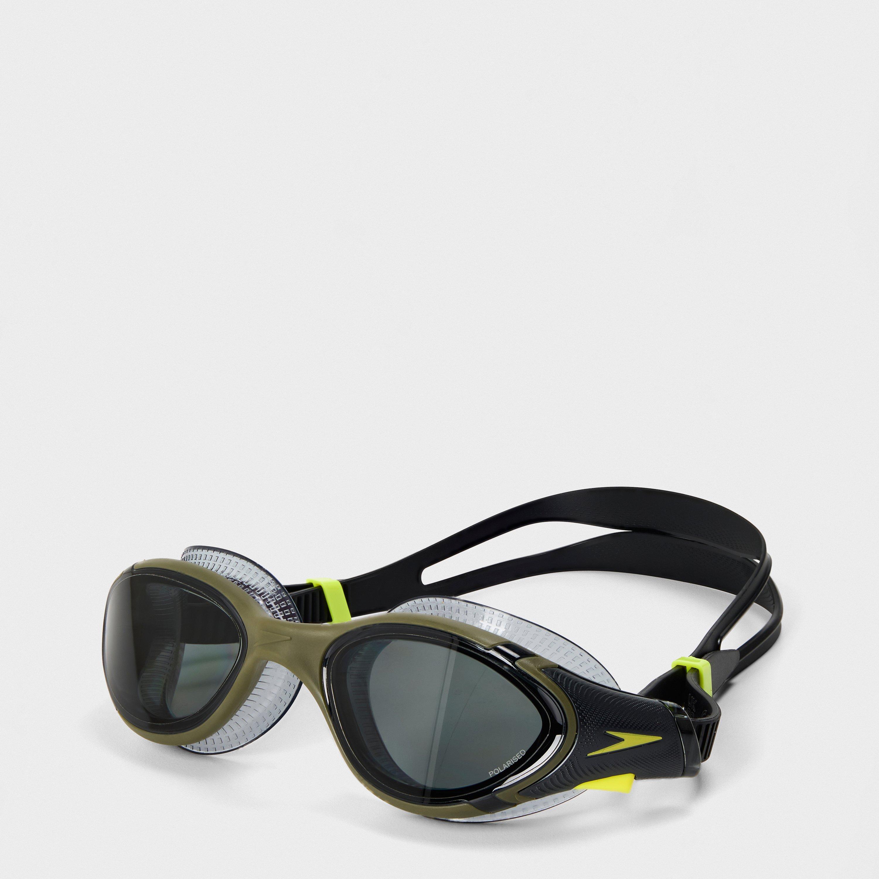 Olive/Black - Speedo - Adults Biofuse Training Goggles - 1