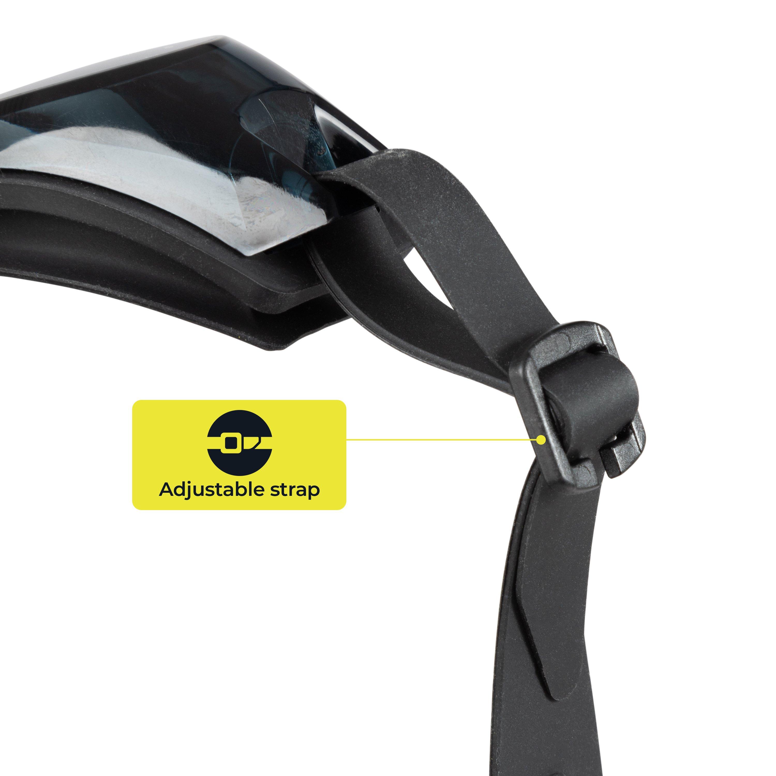 Noir - Slazenger - Wave Swimming Goggles Adults - 4