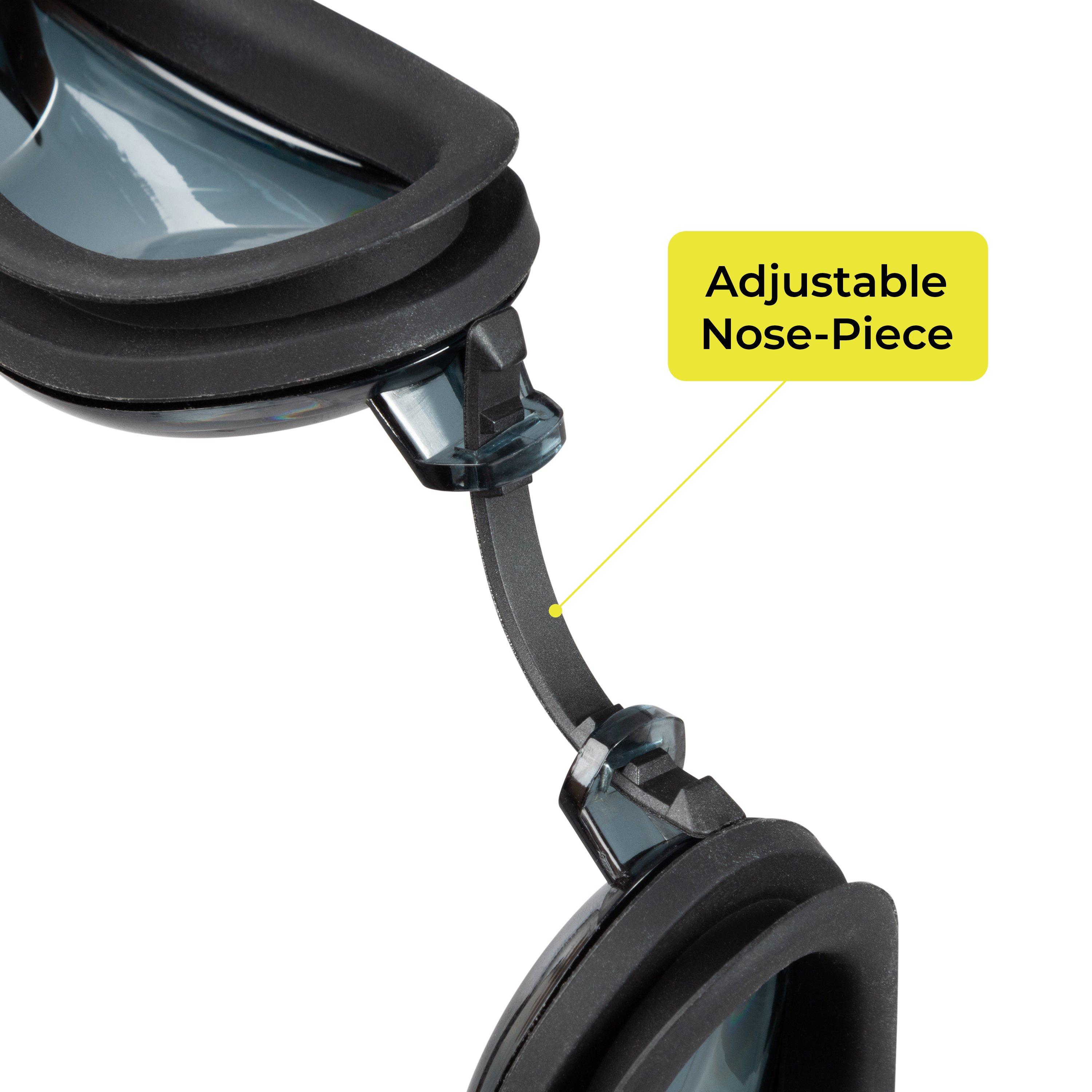 Noir - Slazenger - Wave Swimming Goggles Adults - 5