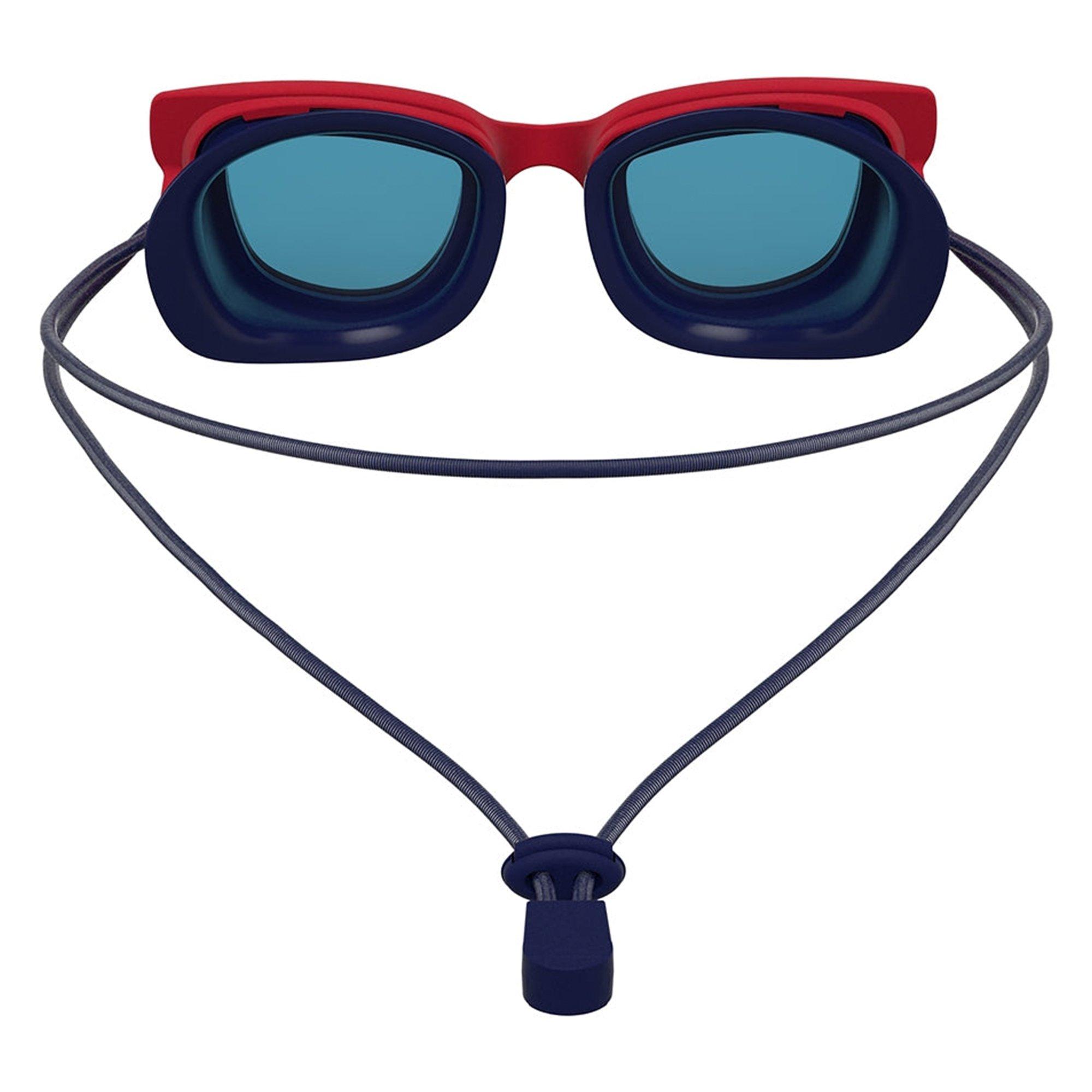 Red/Cobalt - Speedo - Junior Sunny G Seashells Goggle - 3