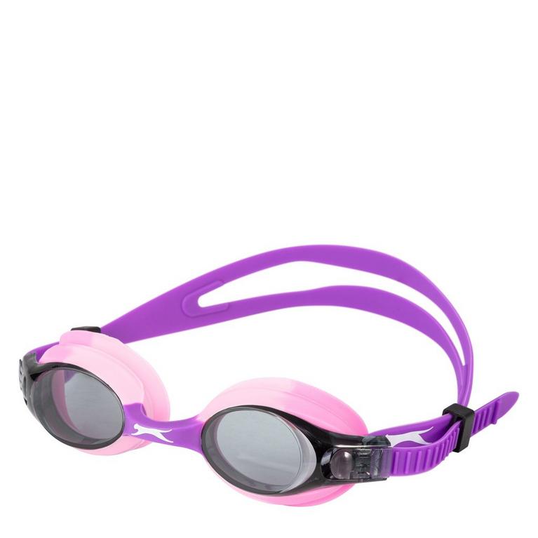 Rose/Violet - Slazenger - Junior Edge Swim Goggles - 1
