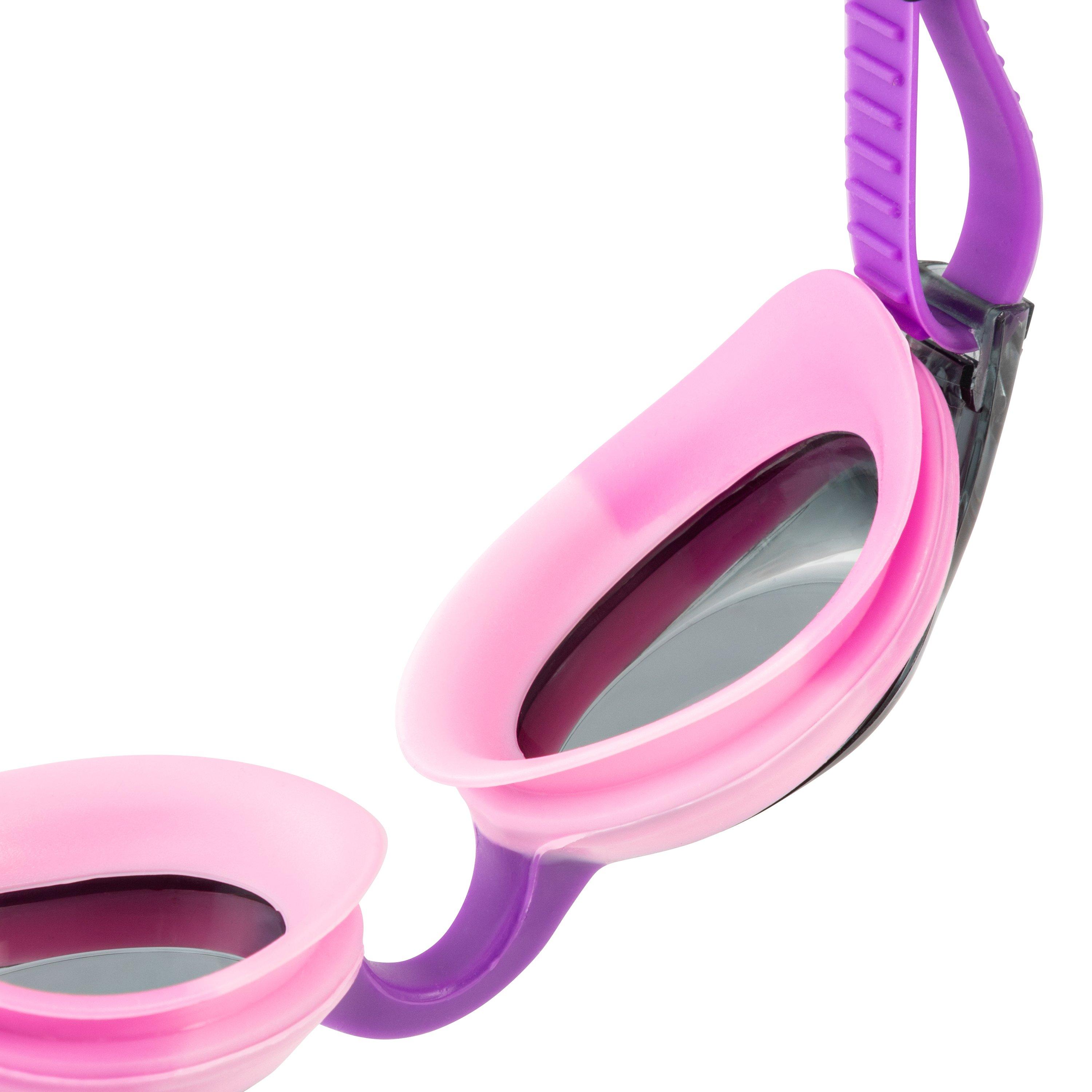 Pink/Purple - Slazenger - Edge Swimming Goggles Junior - 3