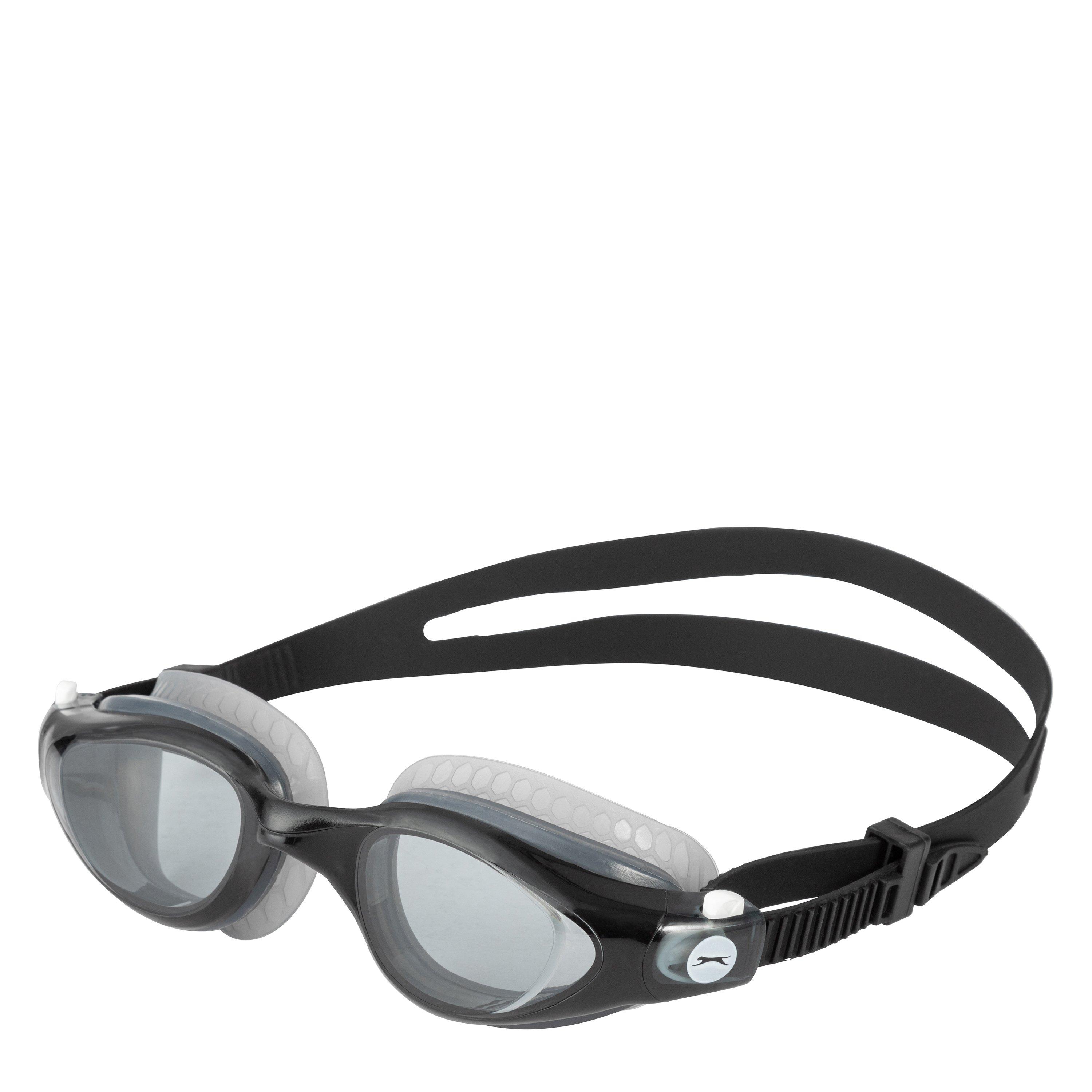 Black/Smoke - Slazenger - Aero Junior Swimming Goggles - 1