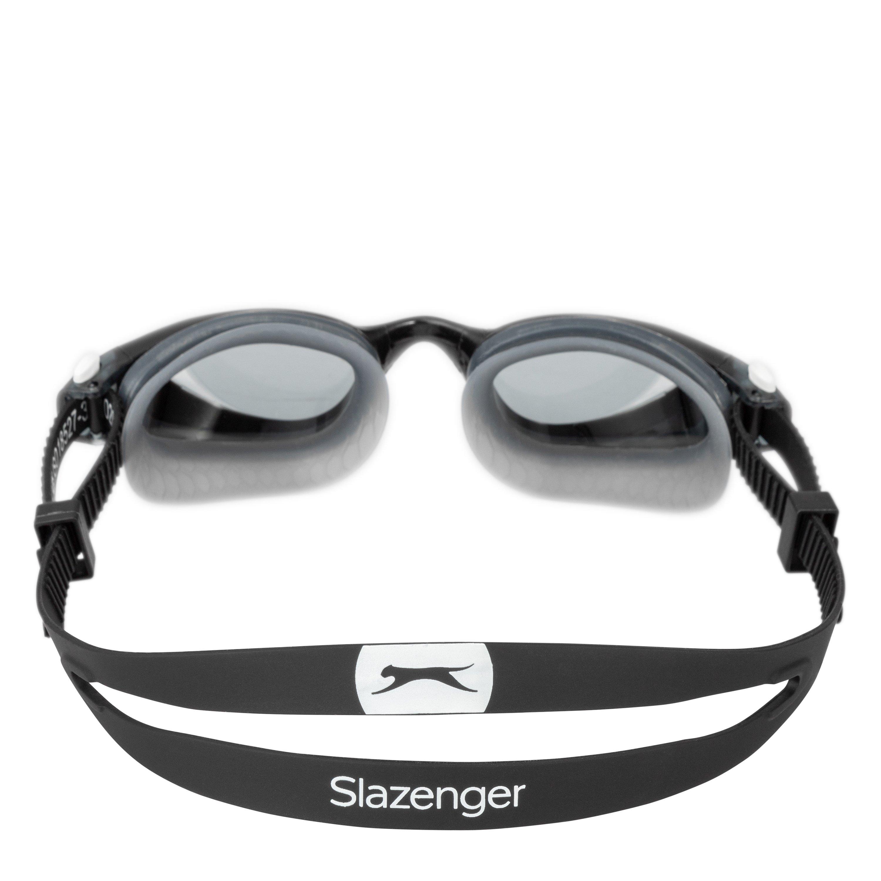 Black/Smoke - Slazenger - Aero Junior Swimming Goggles - 2