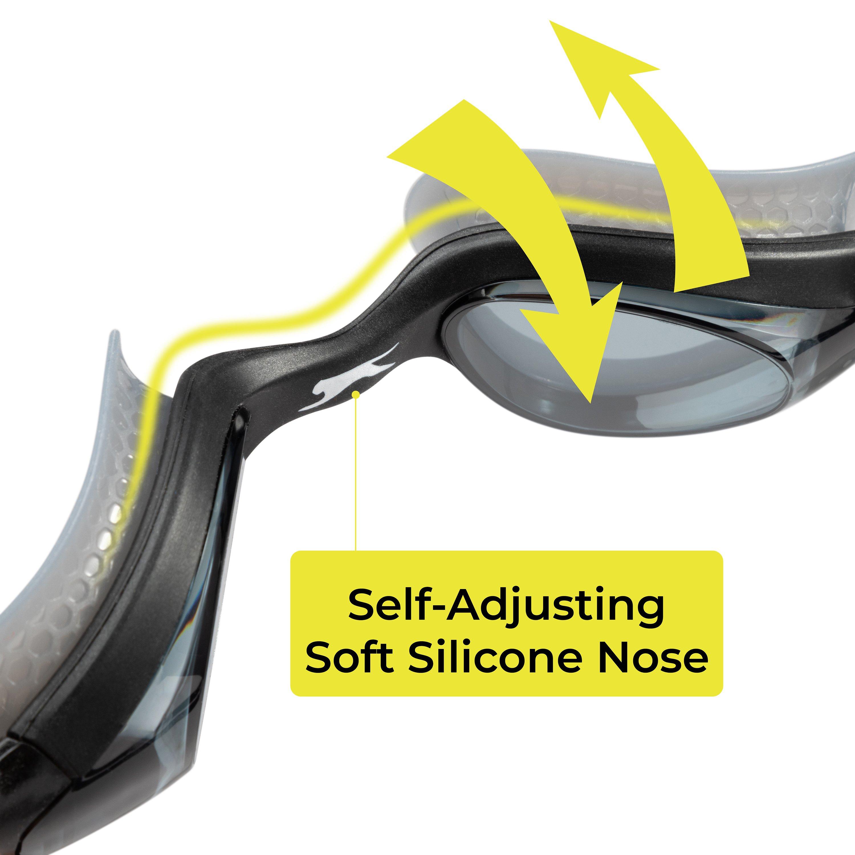 Sort - Slazenger - Aero Swimming Goggles Adults - 6