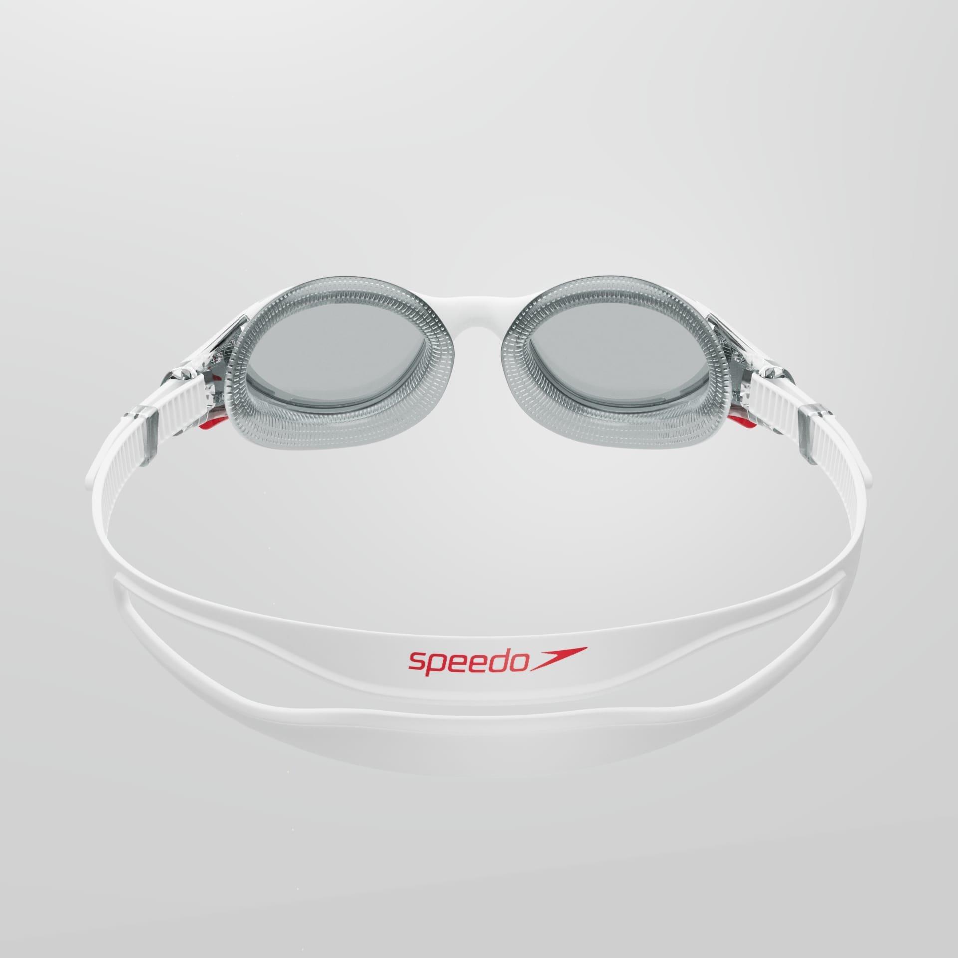 Whi/Red/Smoke - Speedo - Biofuse 2.0 Goggle - 3