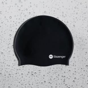 Black - Slazenger - Silicone Swimming Cap Juniors