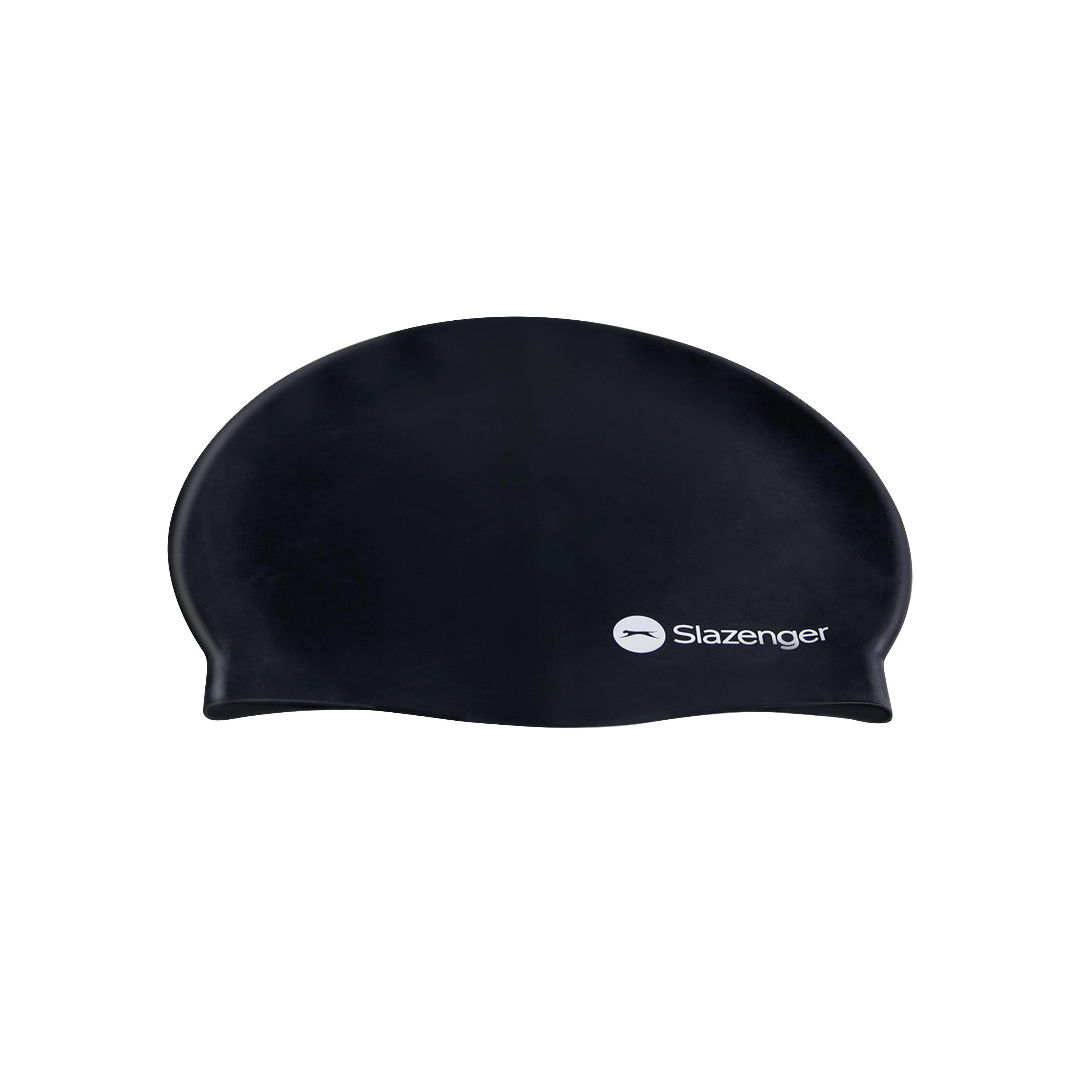 Zwart - Slazenger - Silicone Swimming Cap Junior - 3
