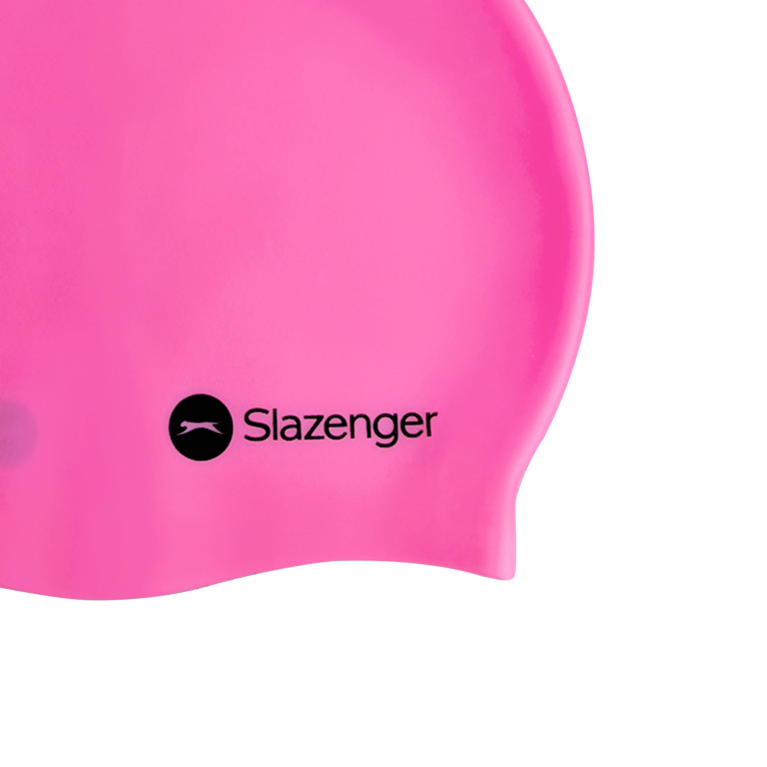 Roze - Slazenger - Silicone Swimming Cap Junior - 4