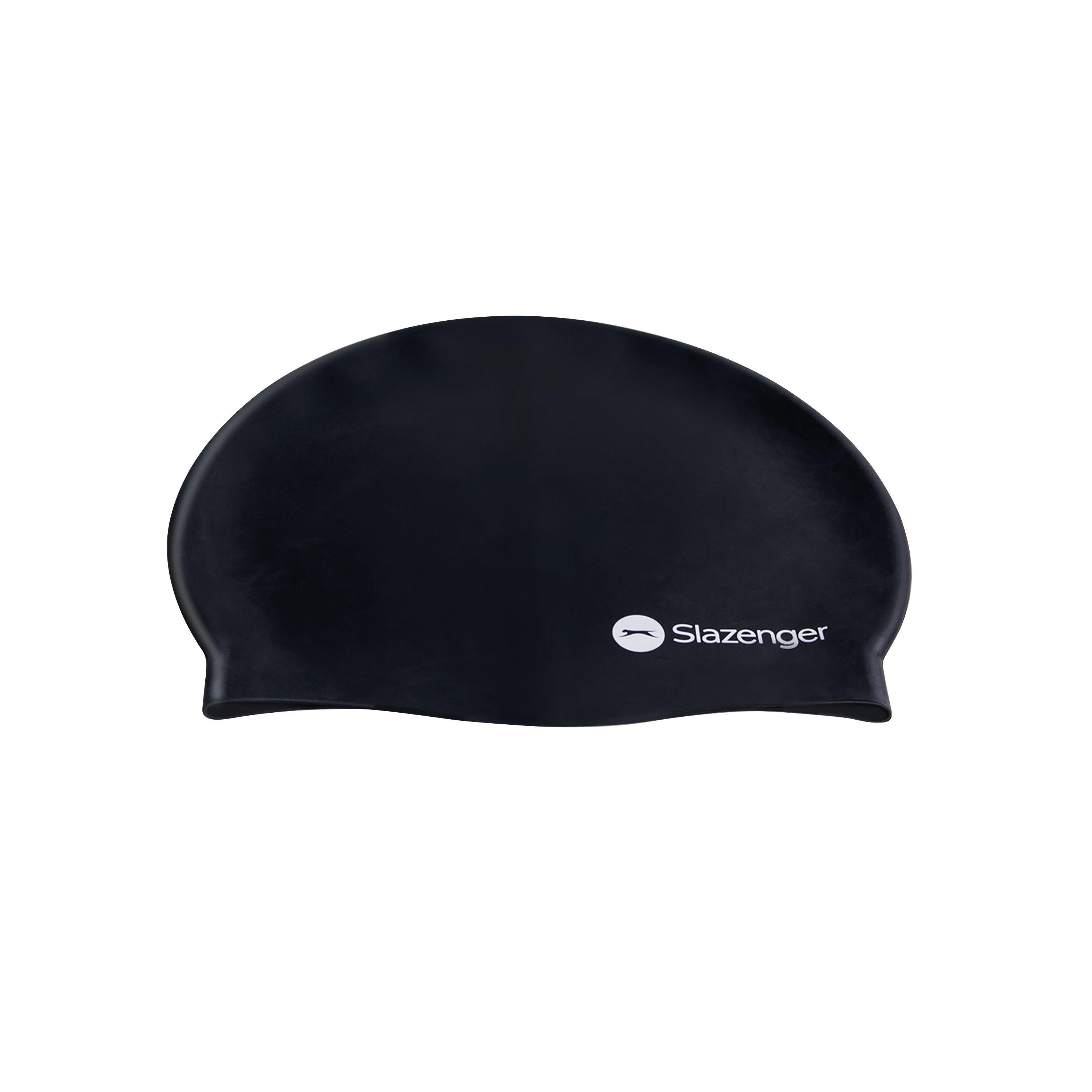 Slazenger  Silicone Swimming Cap Adults - Black